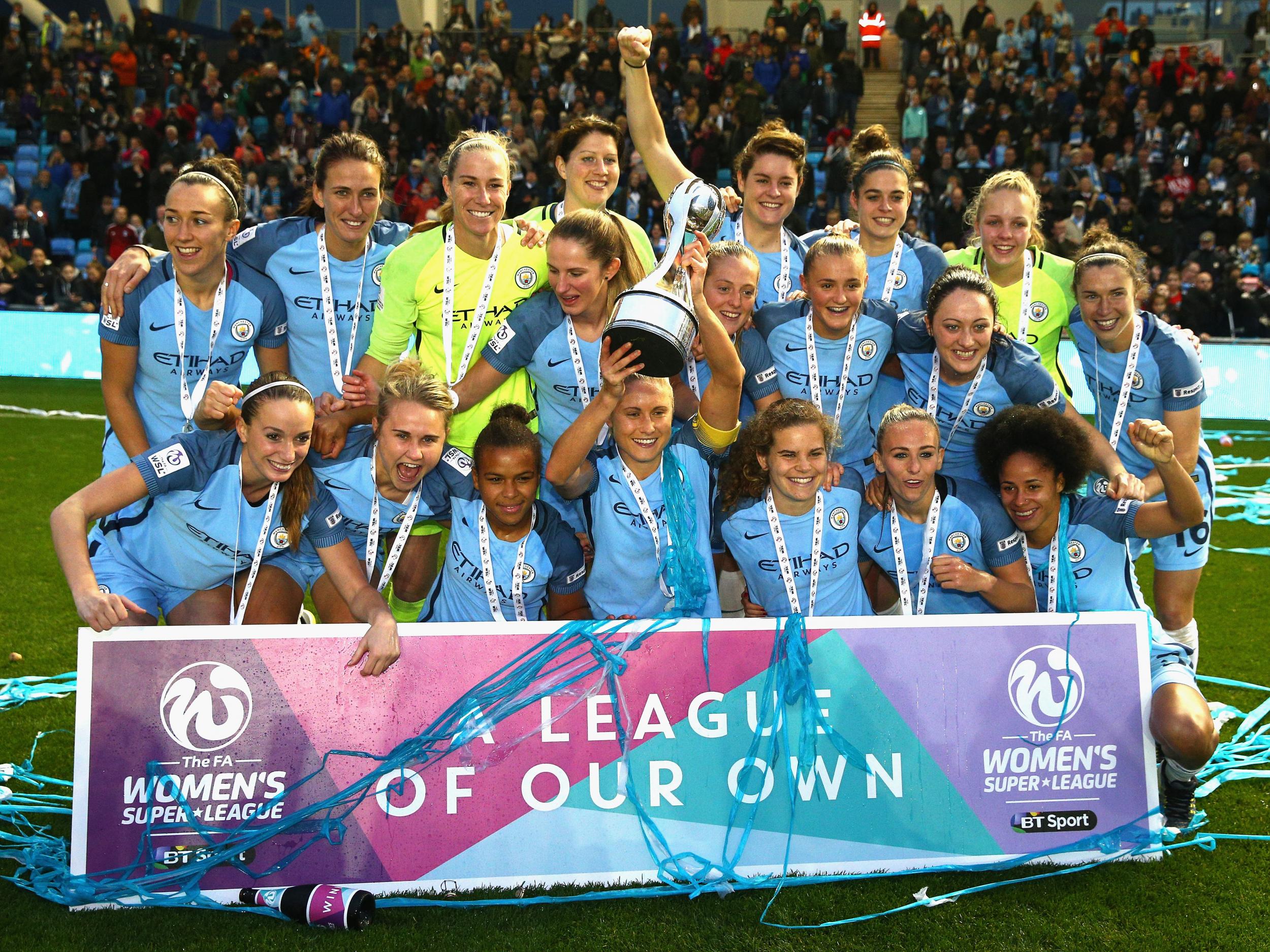 All-conquering Manchester City won the treble last season