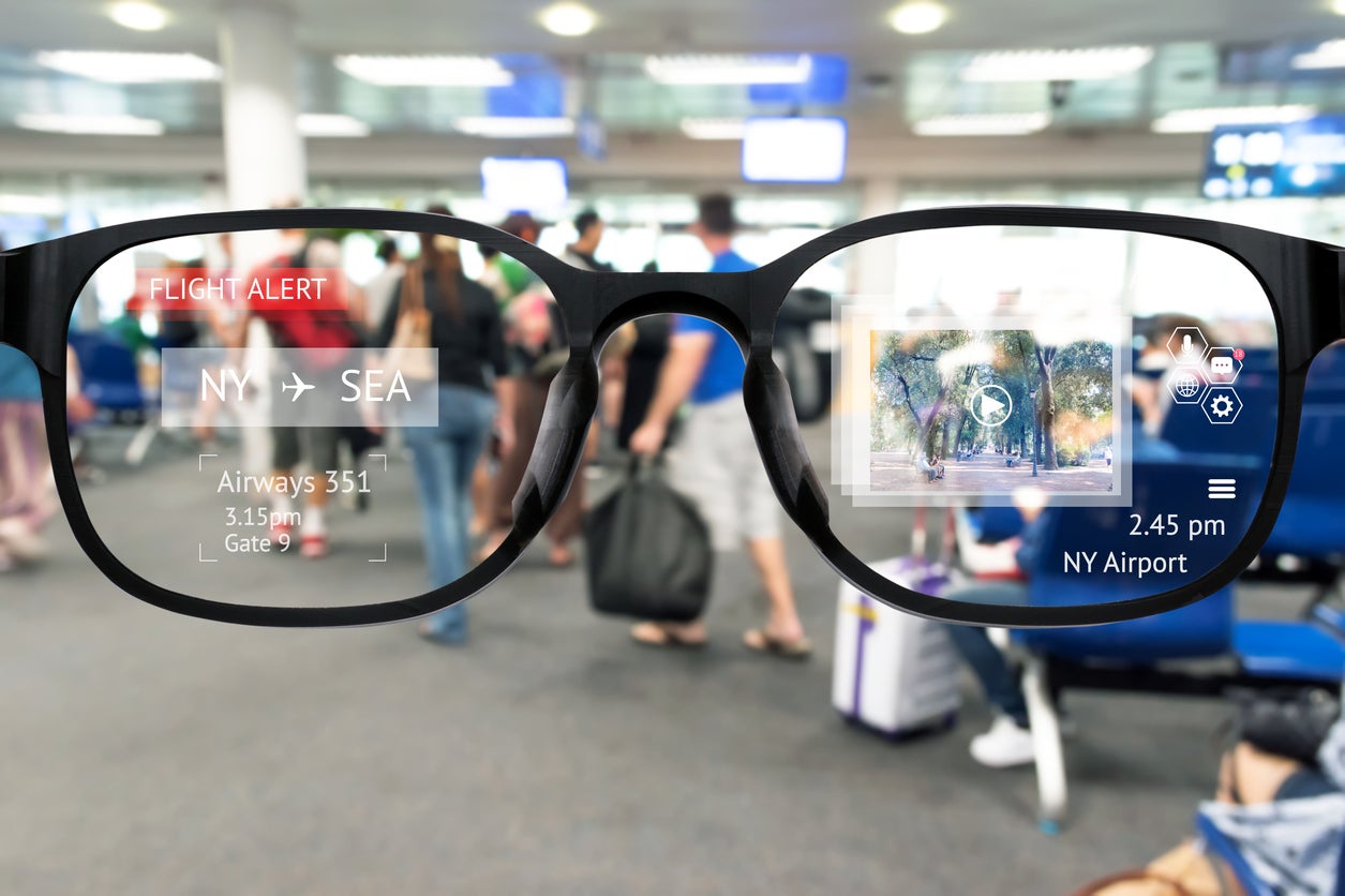 Augmented reality has been in airports since 2011 (Getty/iStockphoto)