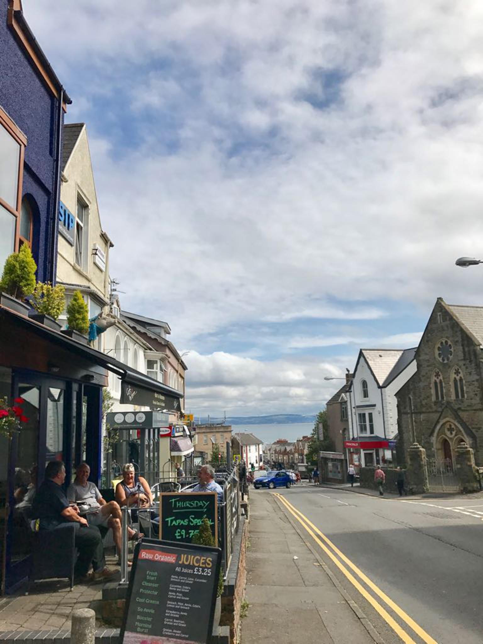 Mumbles high street: a charming mish-mash of bars and boutiques