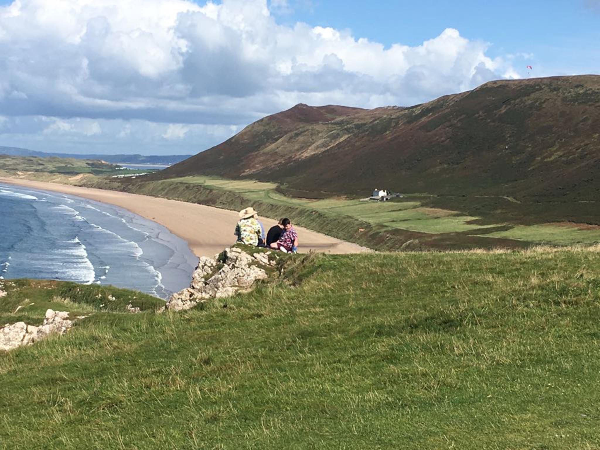 Rhossilli Bay: the UK's number one beach