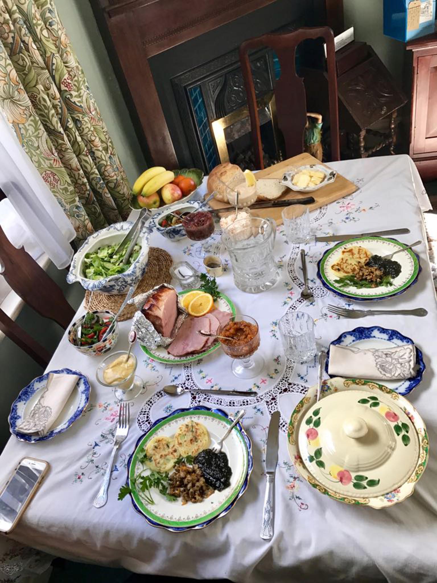 A Victorian feast at Dylan Thomas's house