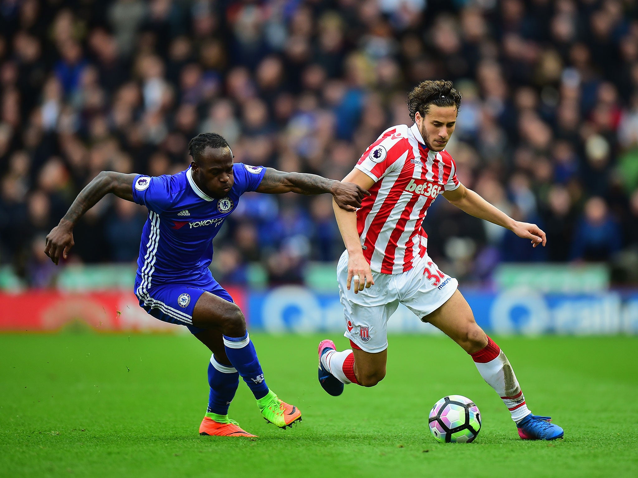 Stoke host champions Chelsea on Saturday