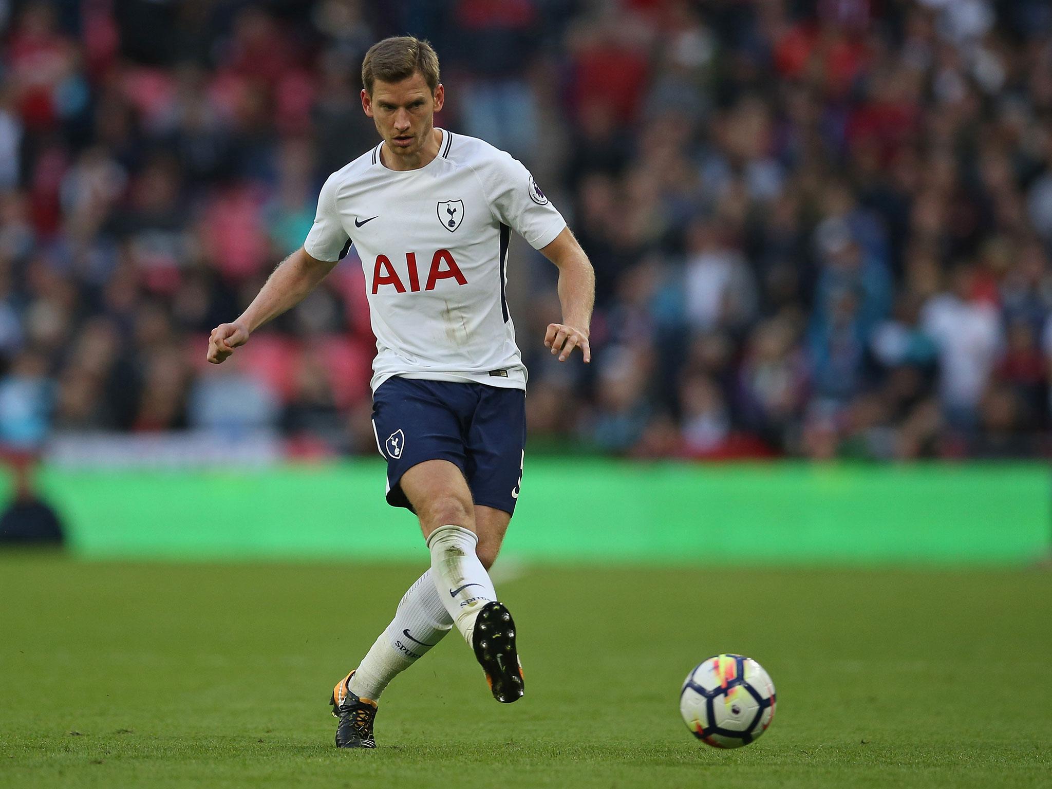 The Tottenham defender is ready to do battle at the London Stadium