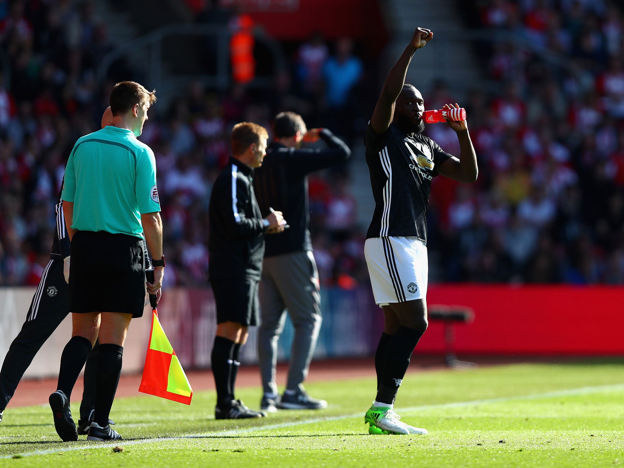 Romelu Lukaku scored the winning goal against Southampton on Saturday