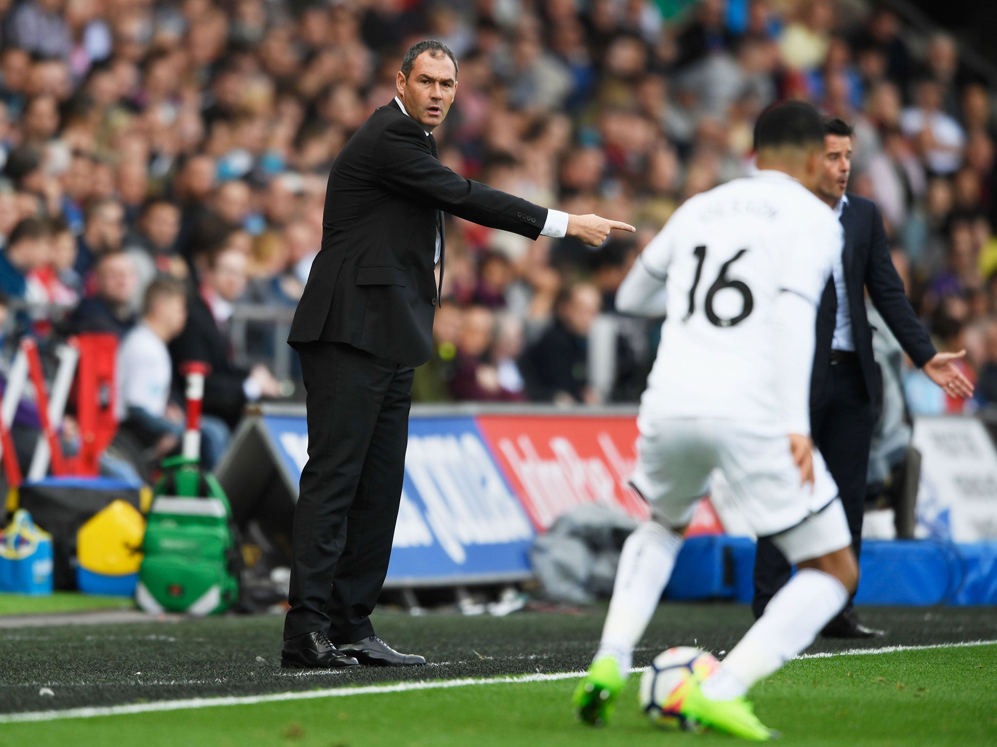 Paul Clement issues instructions from the sideline