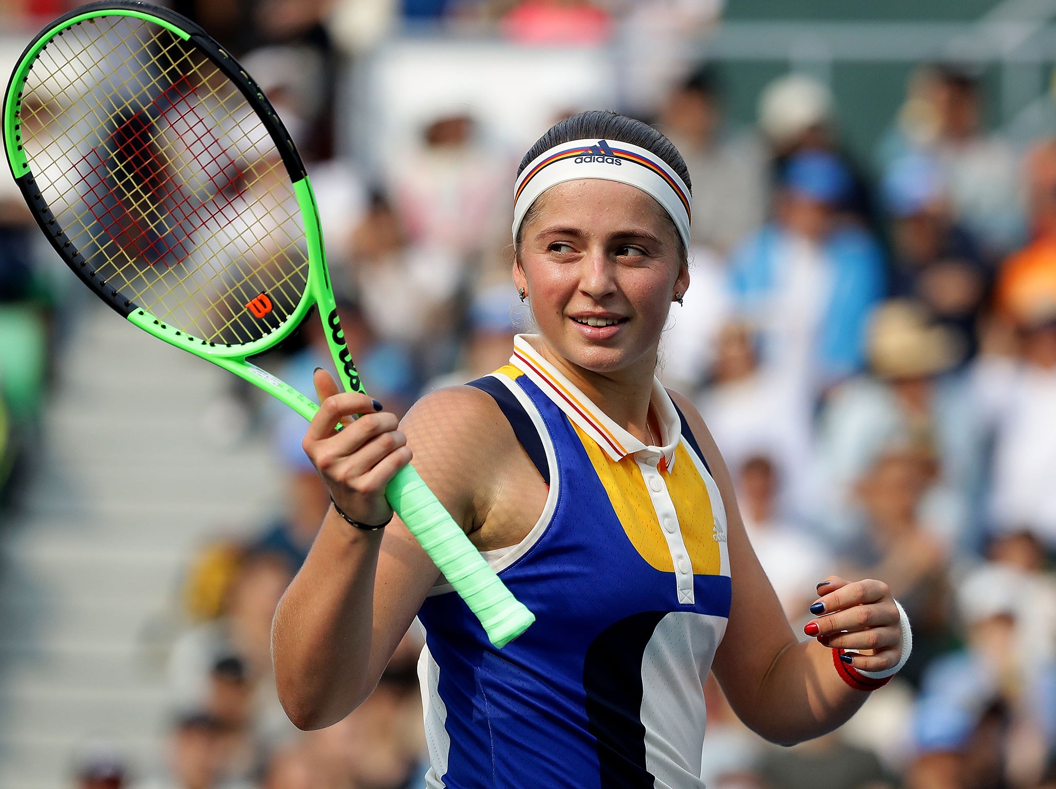 Ostapenko was victorious in Korea