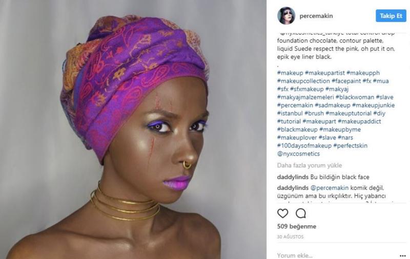 Akin has since changed her Instagram account to private after receiving a wave of negative comments (Instagram: Percemakin)