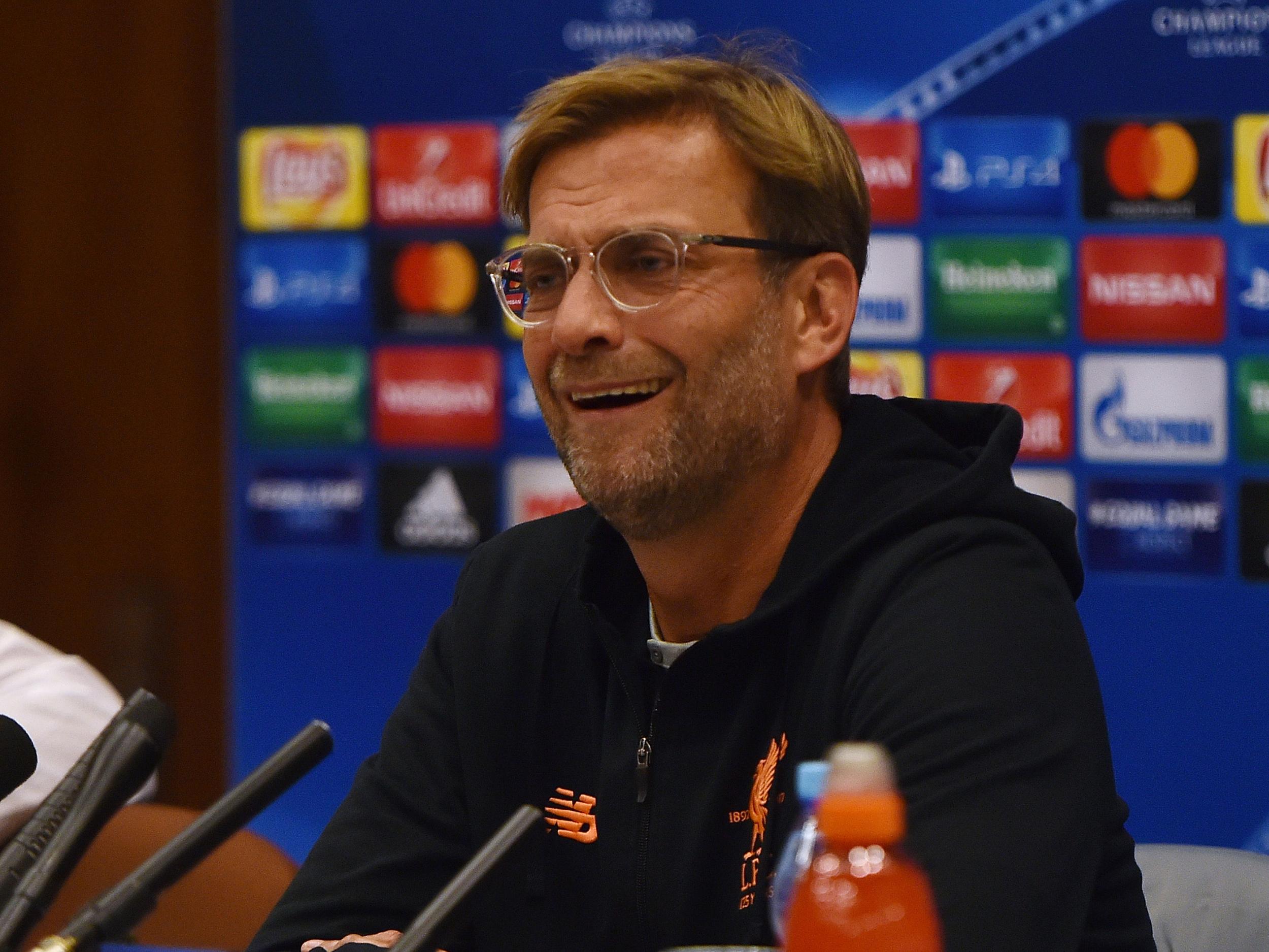 Jurgen Klopp was unimpressed with the line of questioning