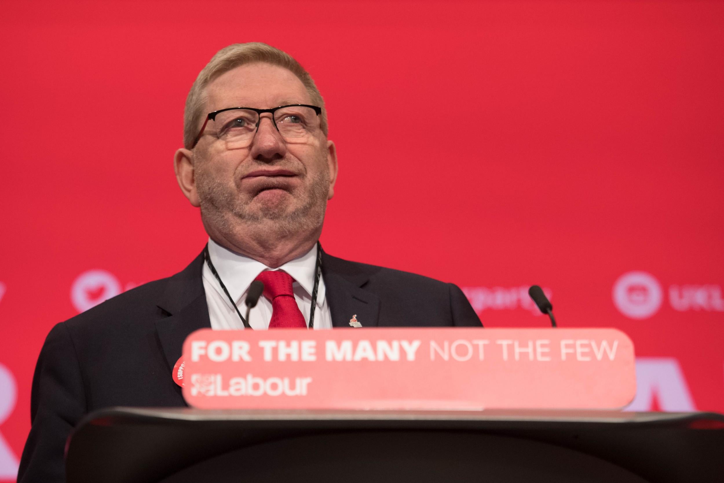 According to Unite general secretary Len McCluskey, Labour won the election