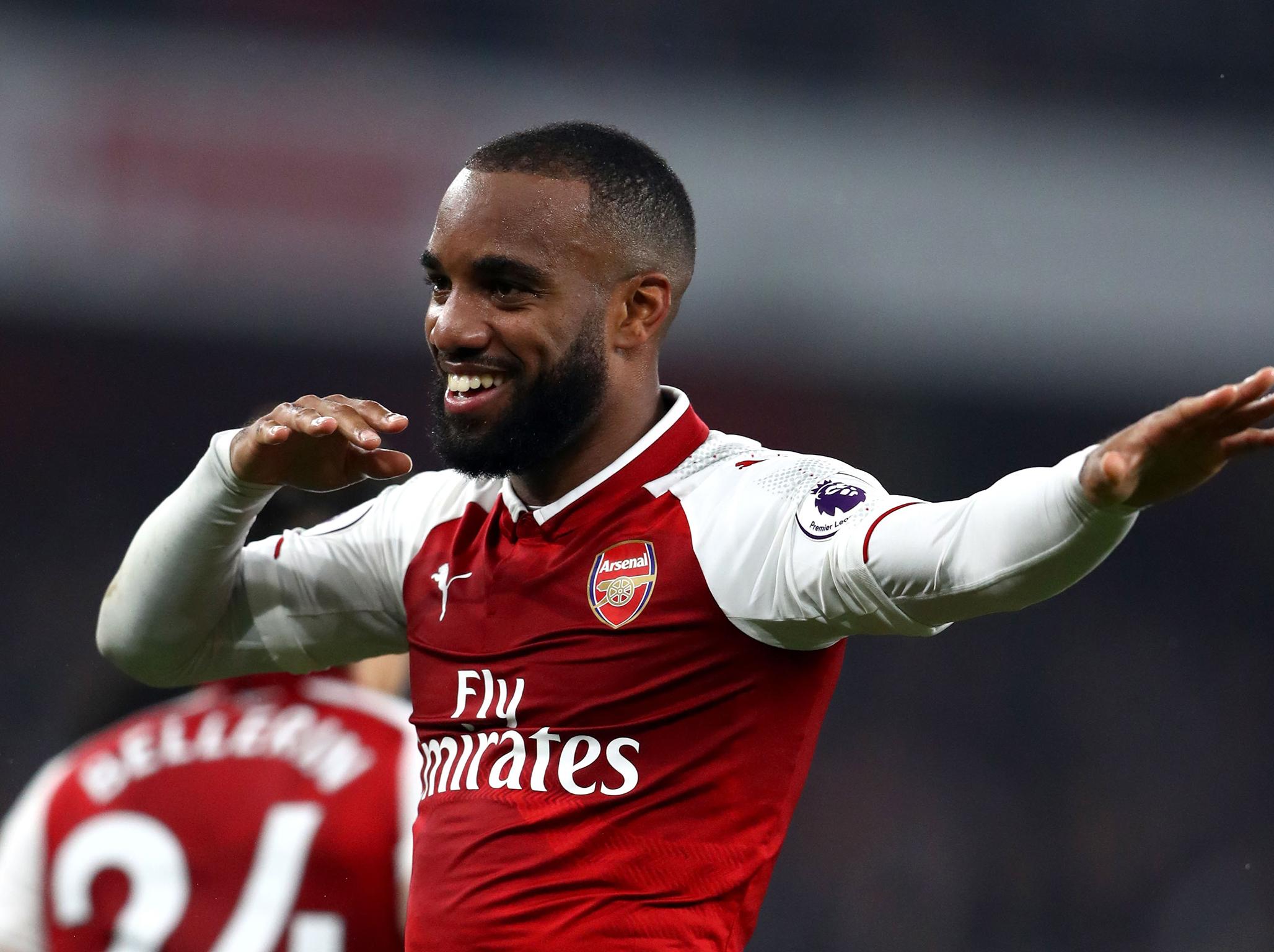 Lacazette scored a brace as Arsenal won 2-0 at the Emirates