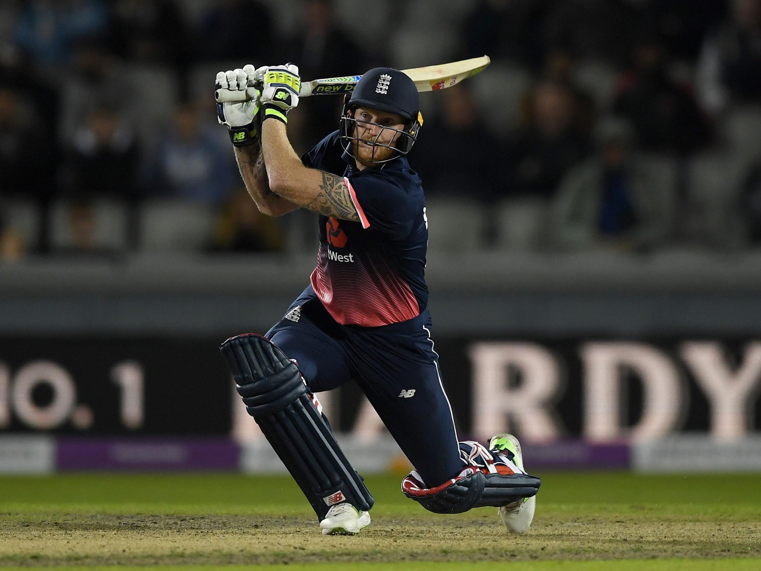 Ben Stokes in action for England on Sunday