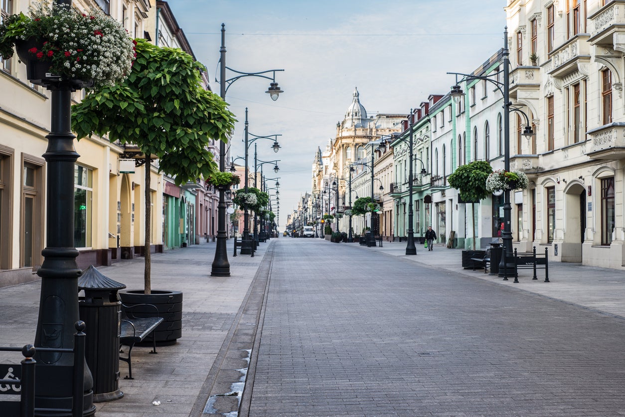 Lodz has transformed from drab to fab since the Second World War