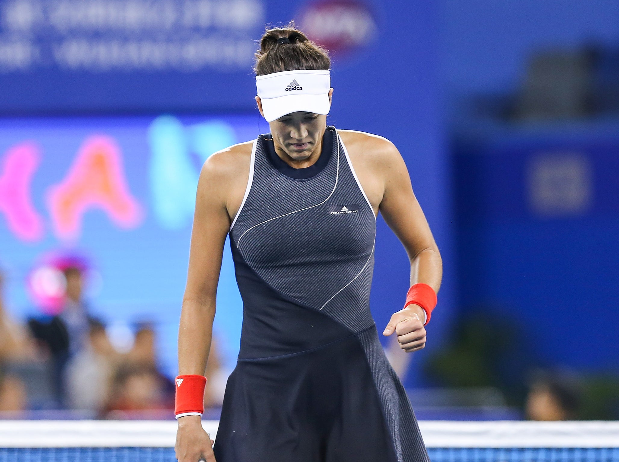 Muguruza is still in contention