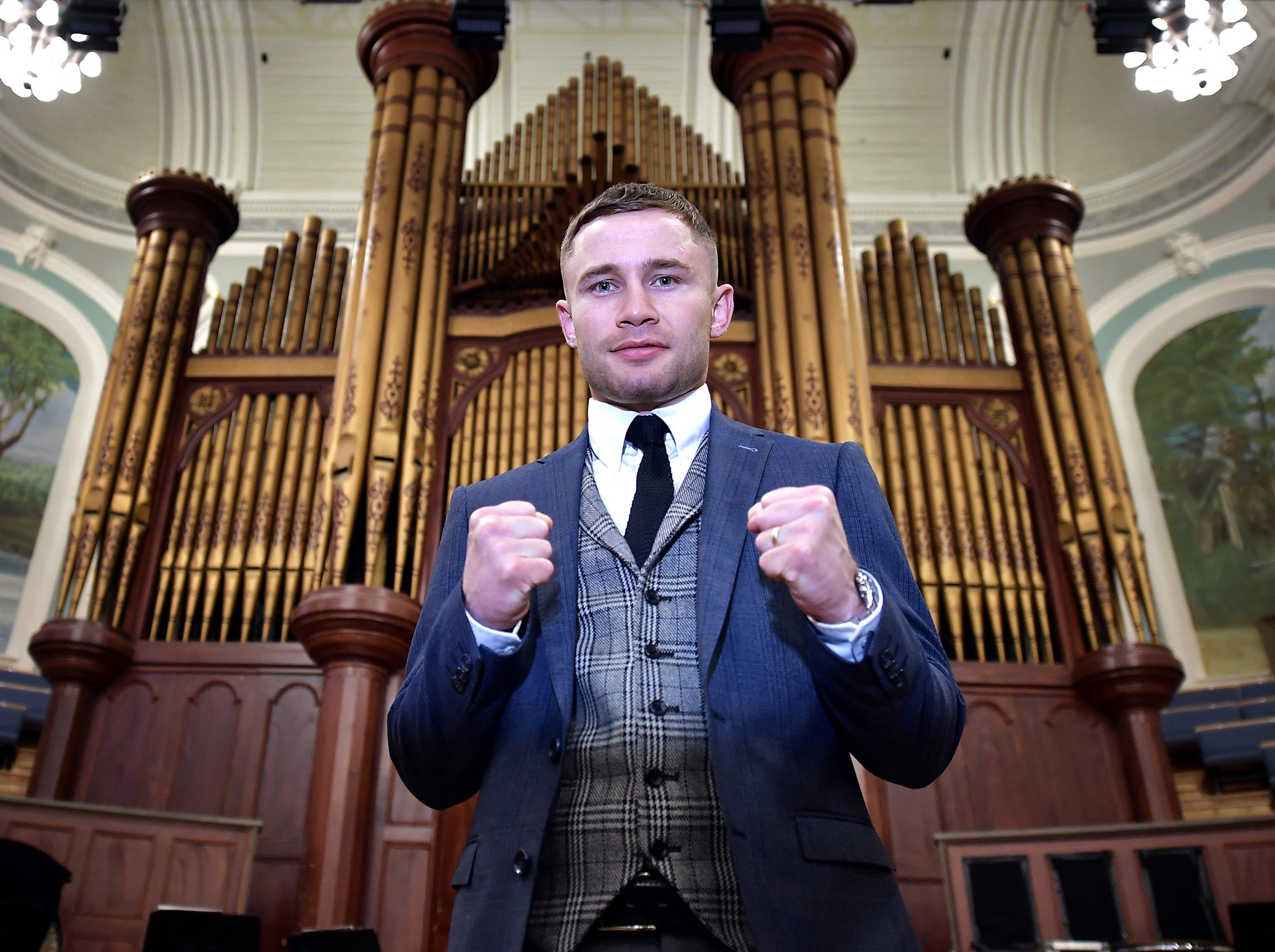 Frampton has been out of action since losing to Léo Santa Cruz in Las Vegas