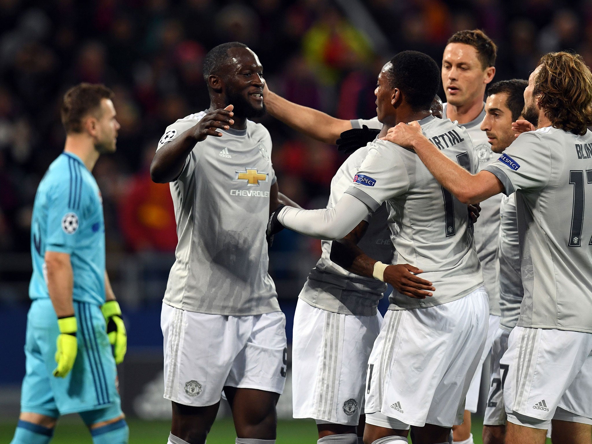 Manchester United cruised to victory against CSKA Moscow