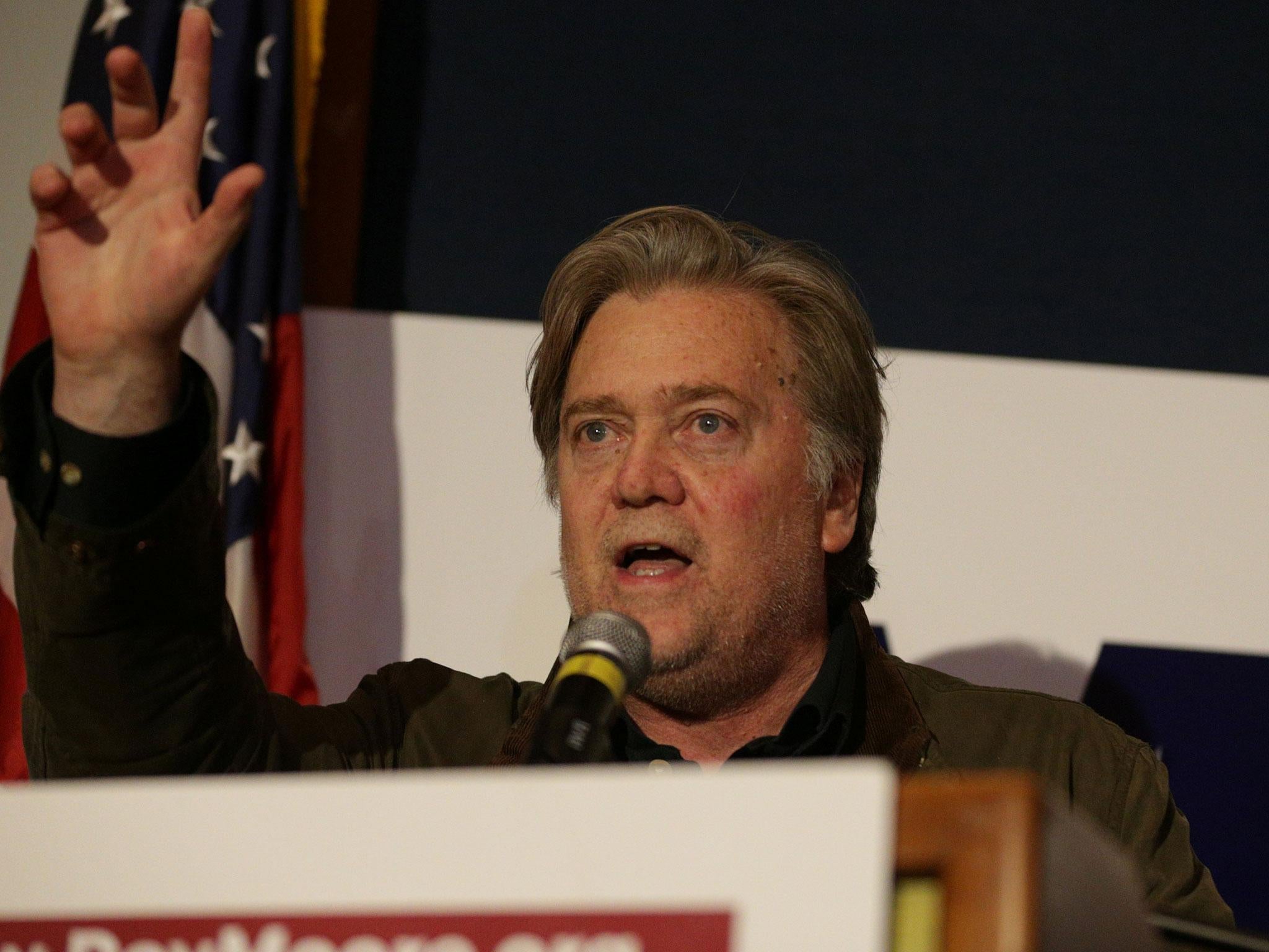 Steve Bannon says he's going to take on every Republican who gets in the way of Donald Trump's agenda