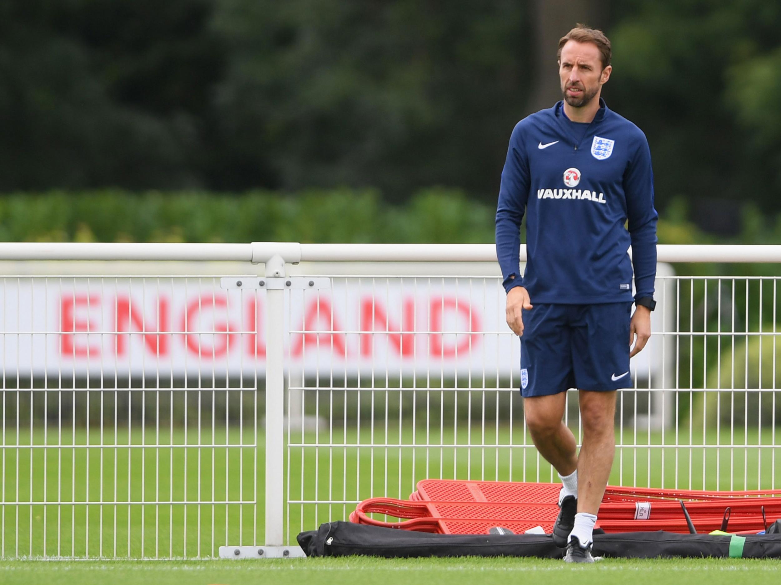 Gareth Southgate does not want his England players to feel comfortable