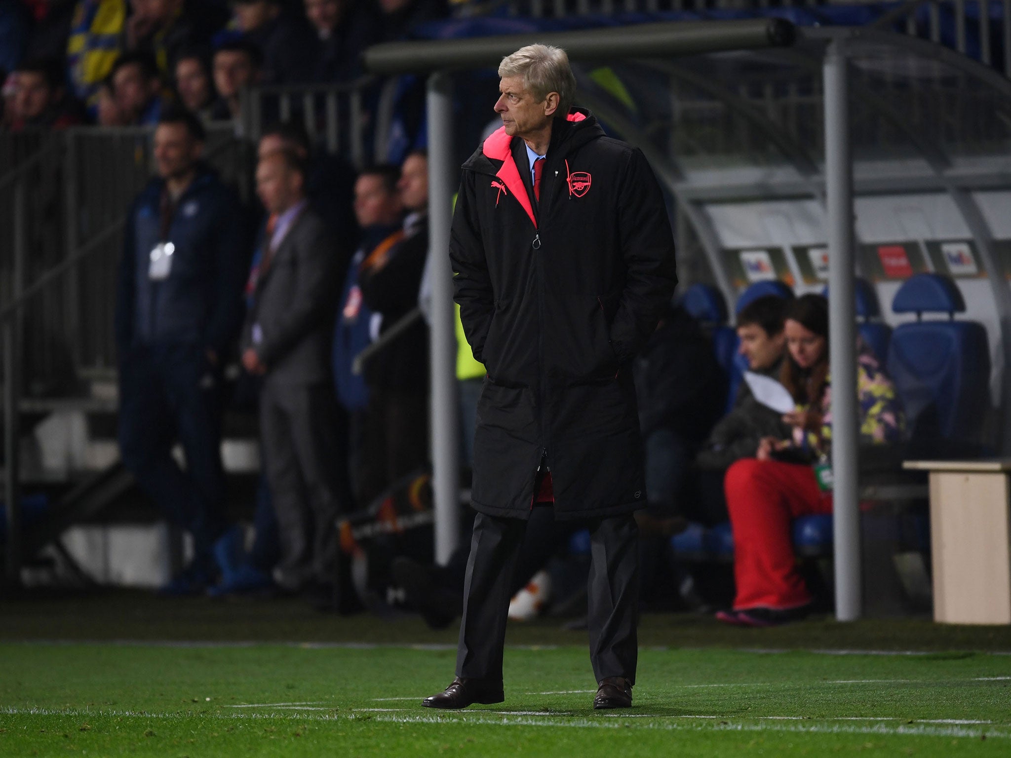 Wenger was full of praise for his mifielder