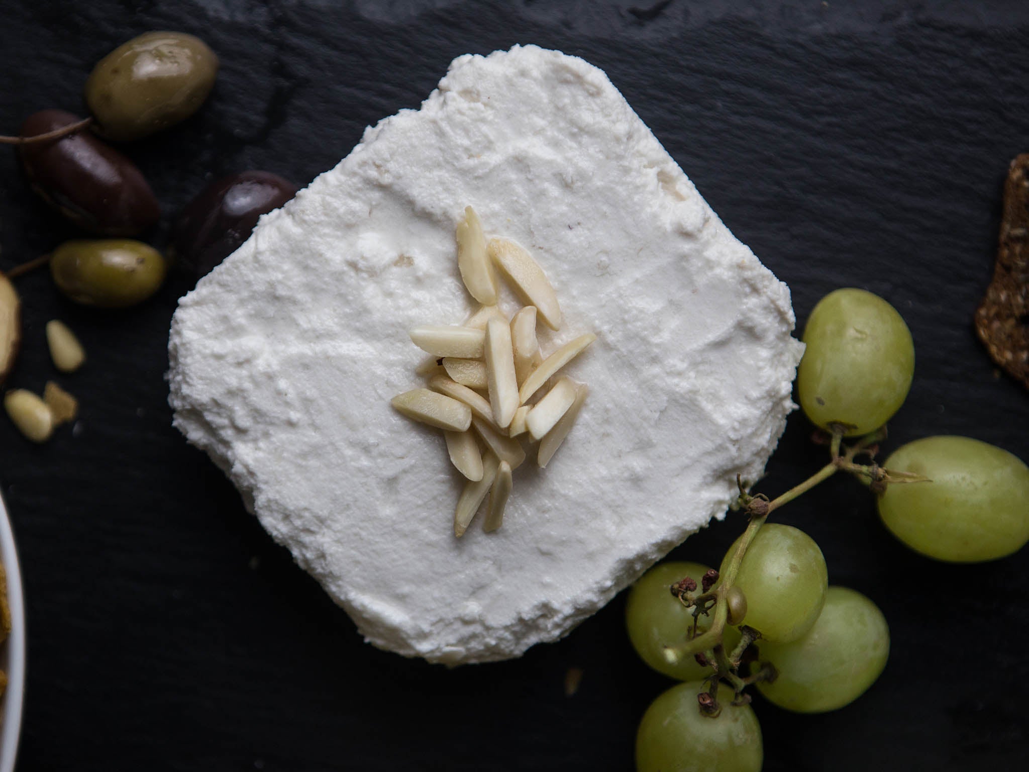 The almond feta