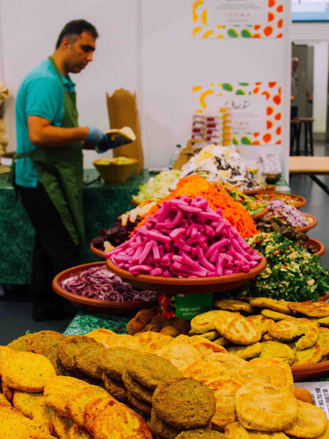 Sweet and savoury, yes, but no meat in sight at VegfestUK