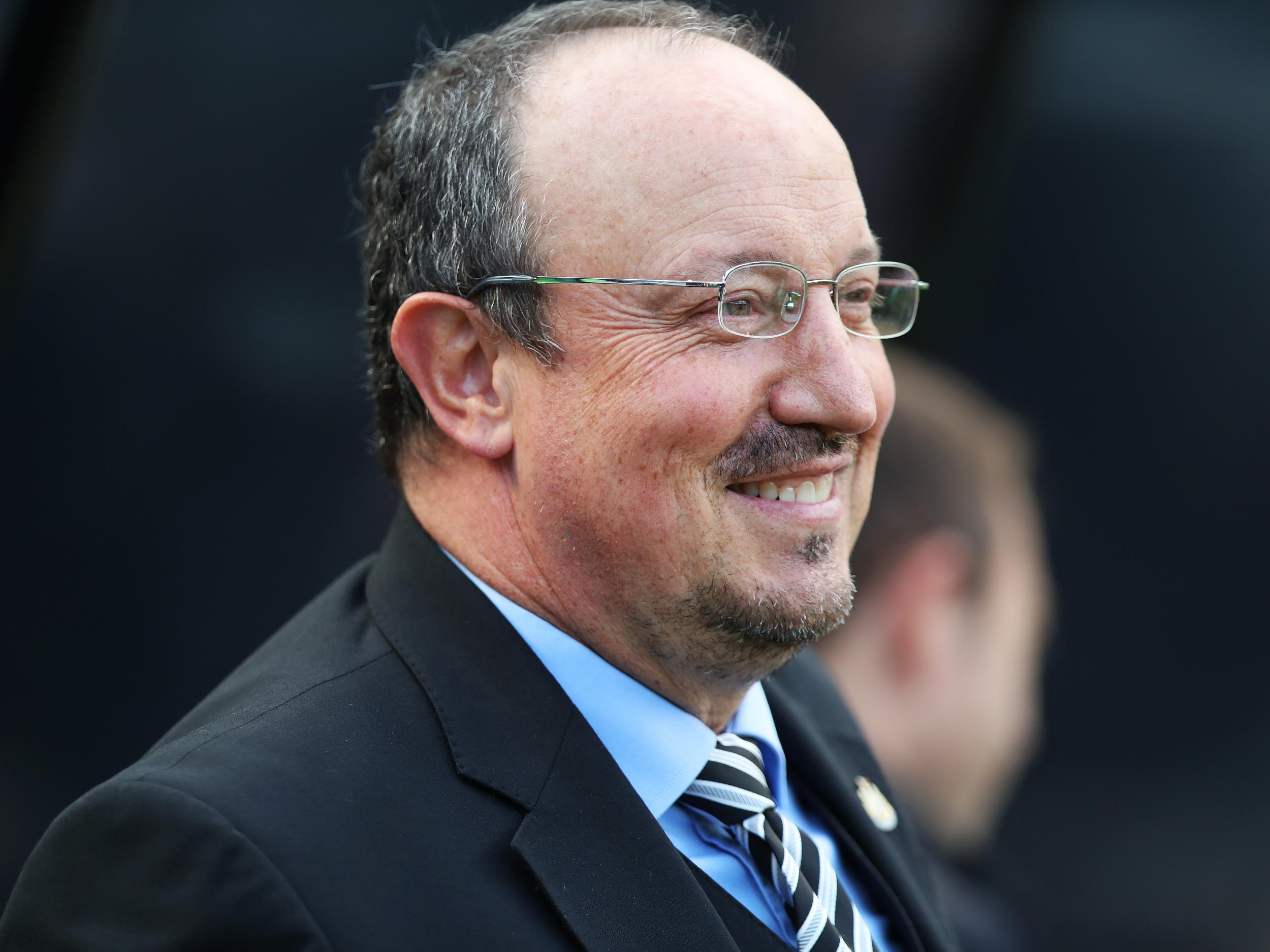 It's said Staveley was Benitez's guest for Sunday's game