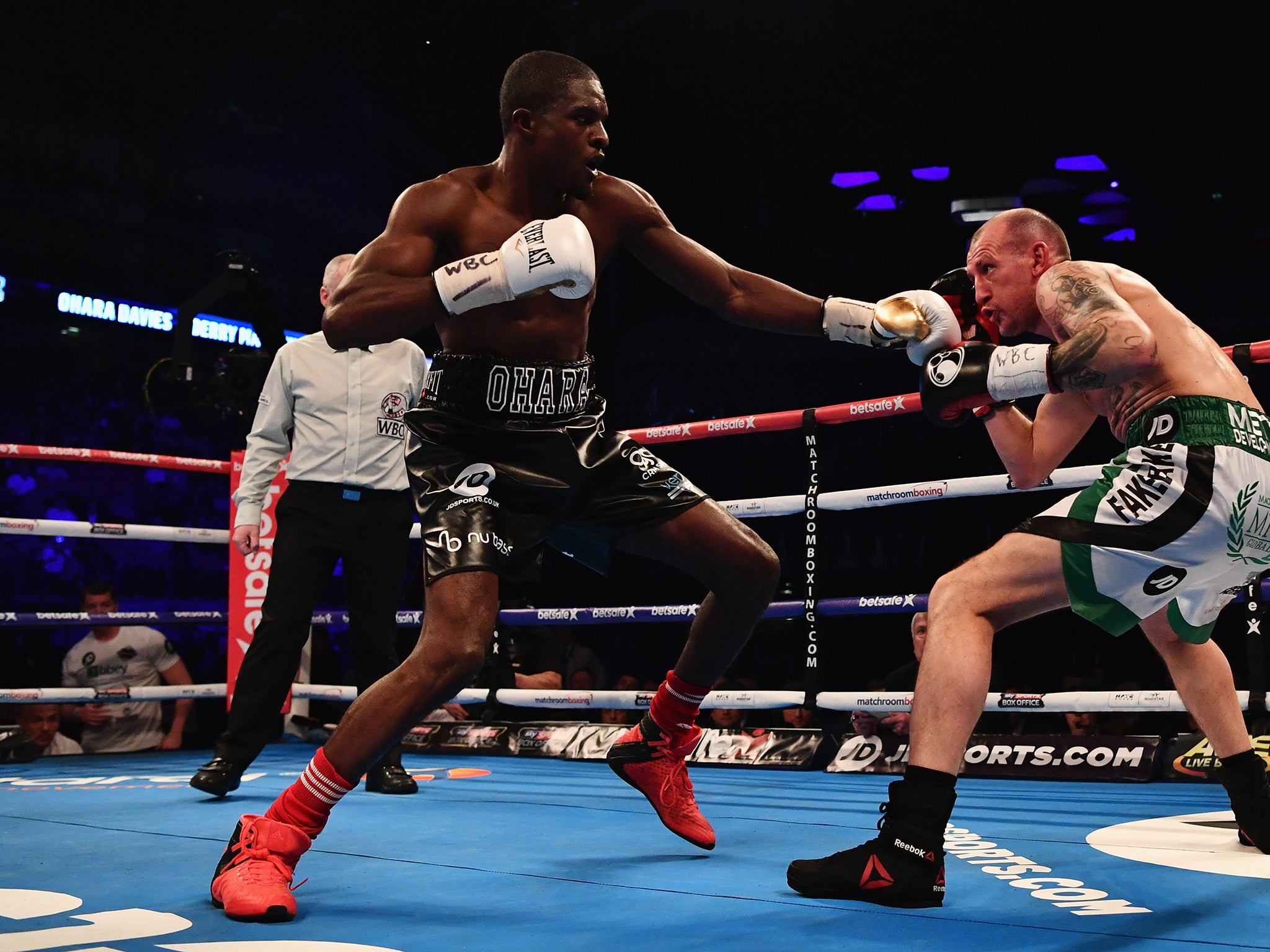 Ohara Davies has not dropped his bad-bay persona despite defeat in his last outing