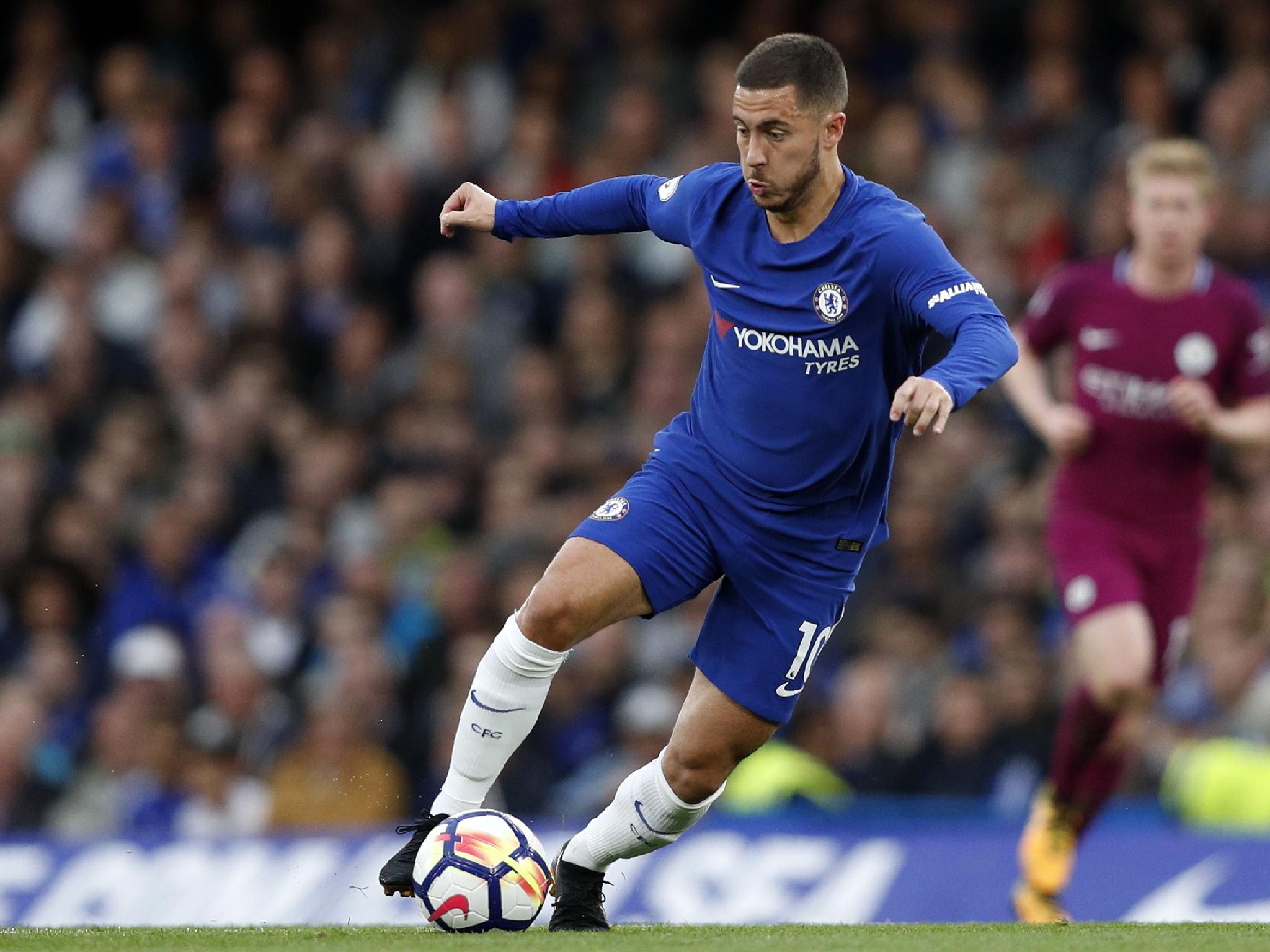 &#13;
Hazard looked well of the pace he set in midweek in Madrid &#13;