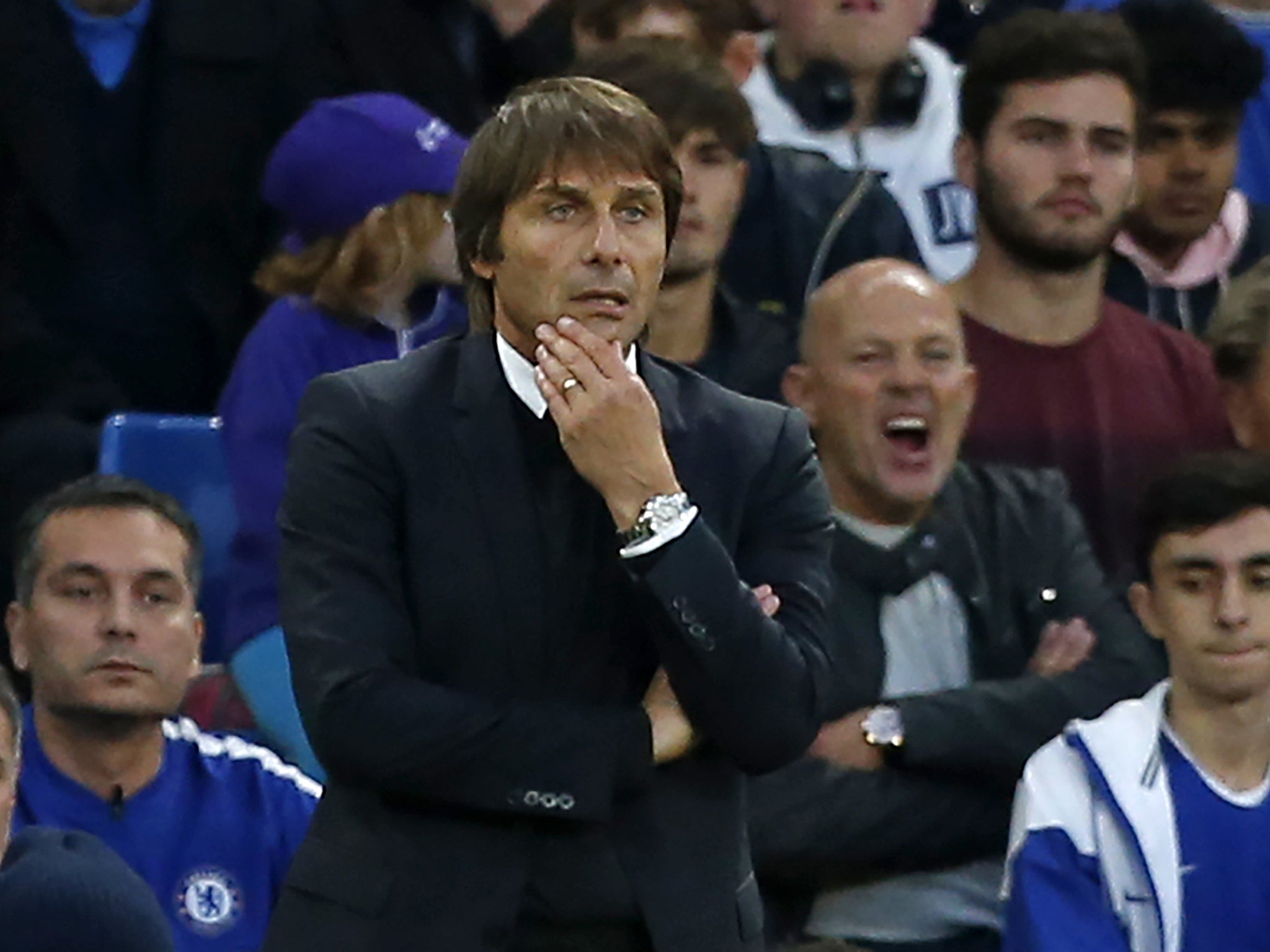 Conte praised the player after Chelsea's win over Nottingham Forest