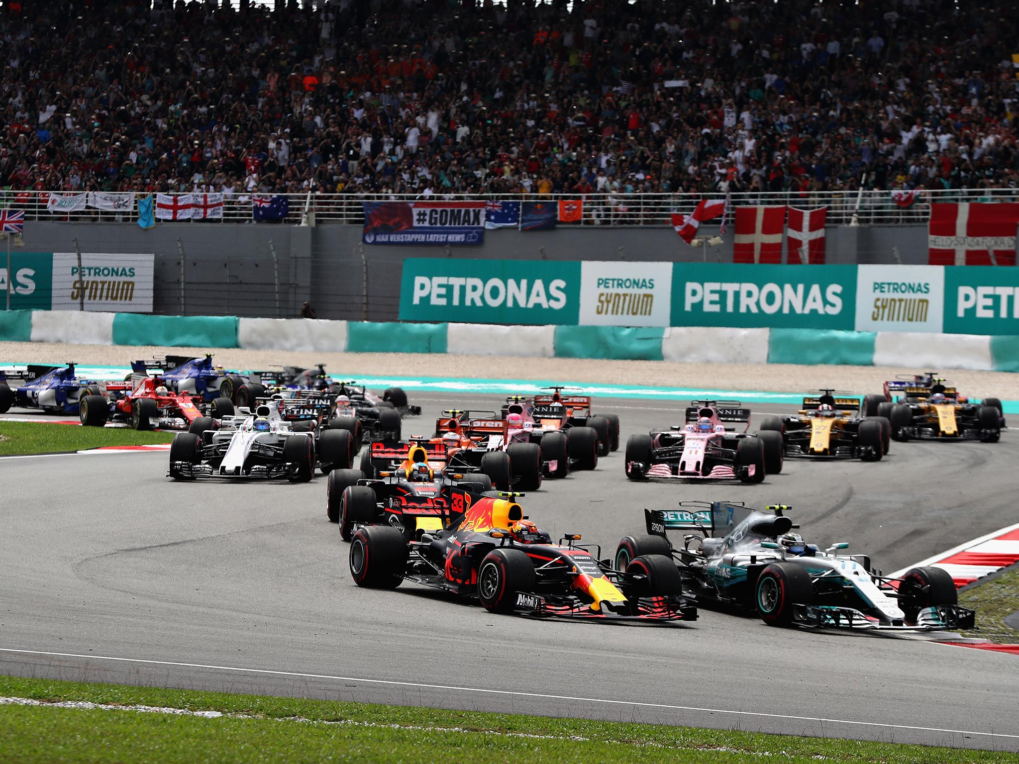 Sepang offers genuine overtaking opportunities unlike many other F1 tracks