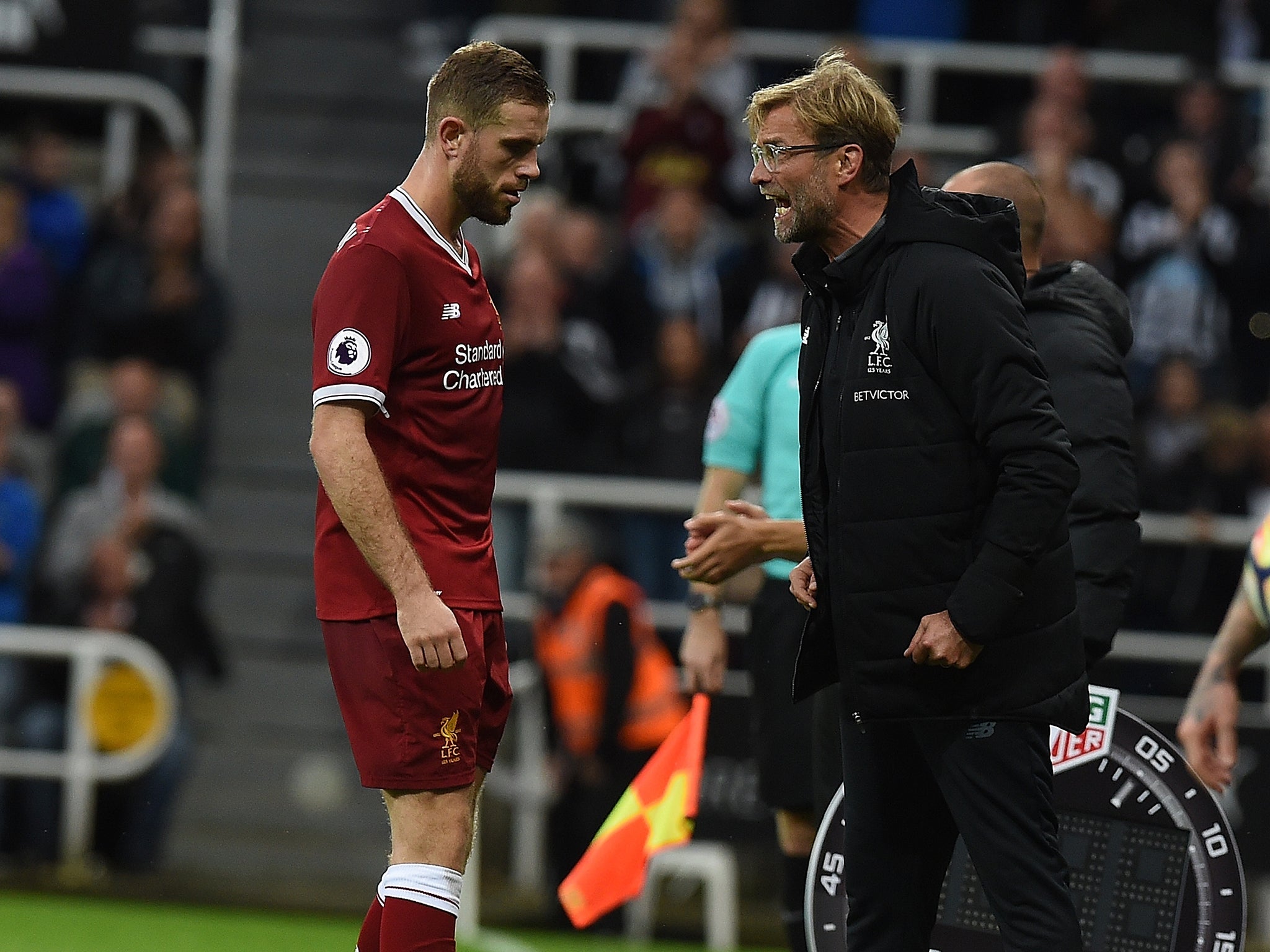 Jürgen Klopp struck a frustrated figure in his side's draw against Newcastle