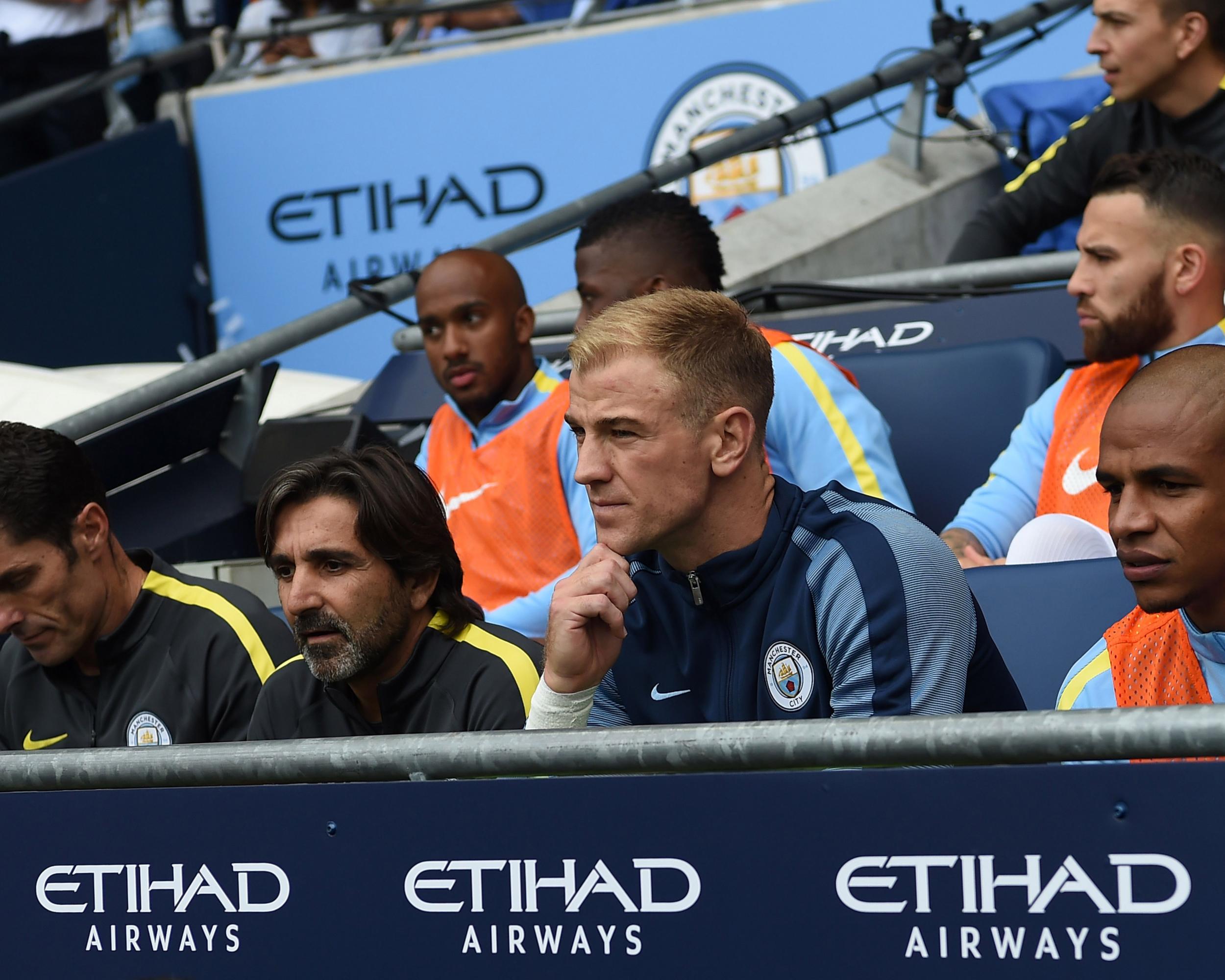 Hart was immediately dropped to the bench by Guardiola