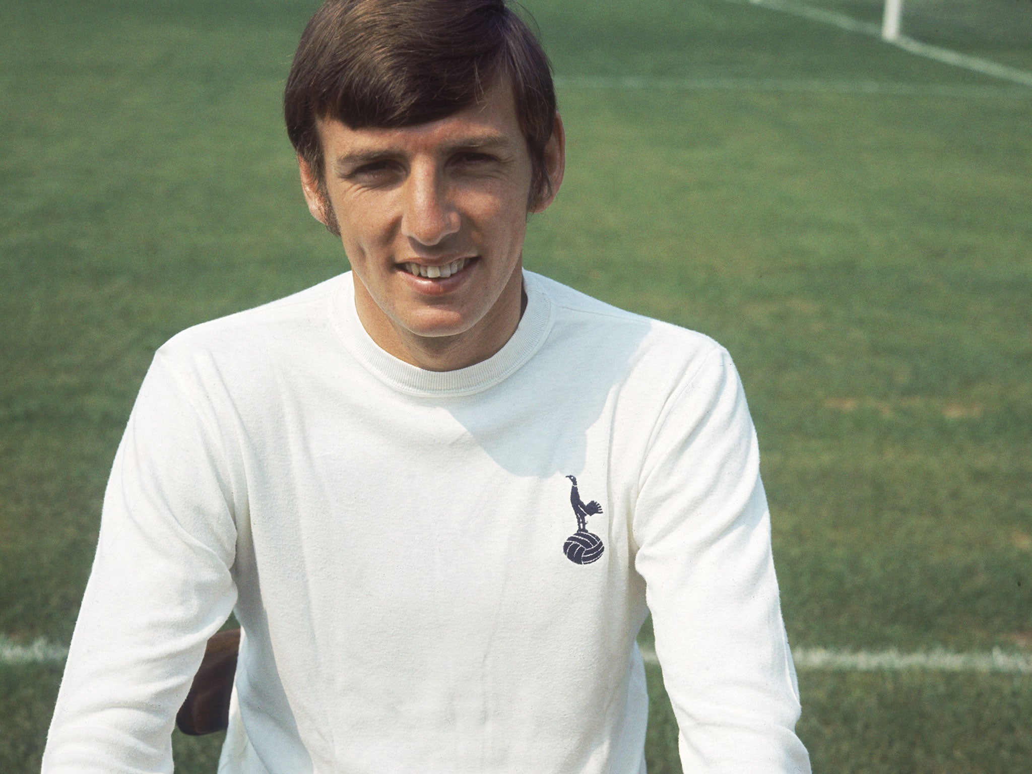 Martin Peters as a Tottenham player in 1971