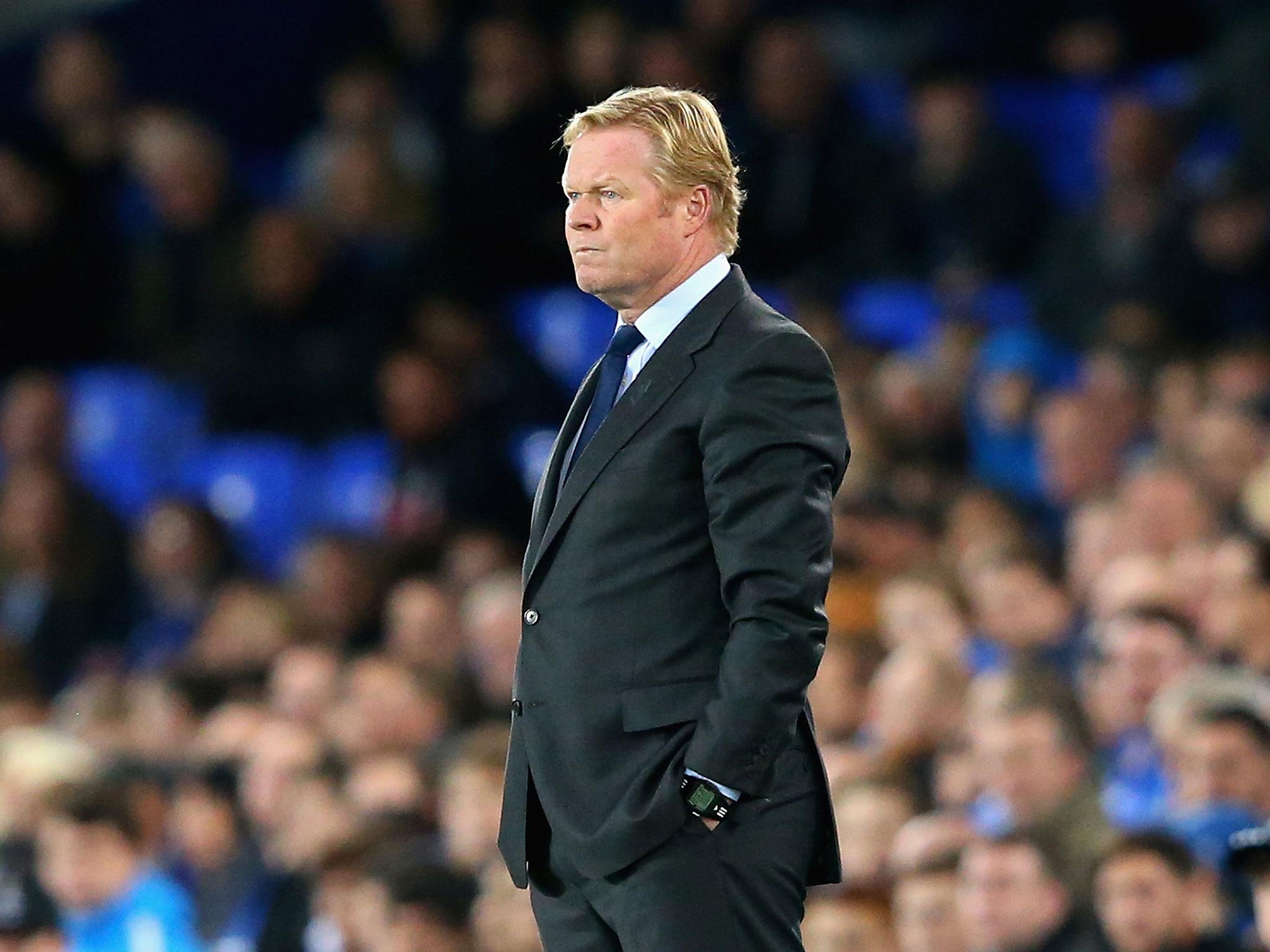 Ronald Koeman's side were beaten by Burnley over the weekend