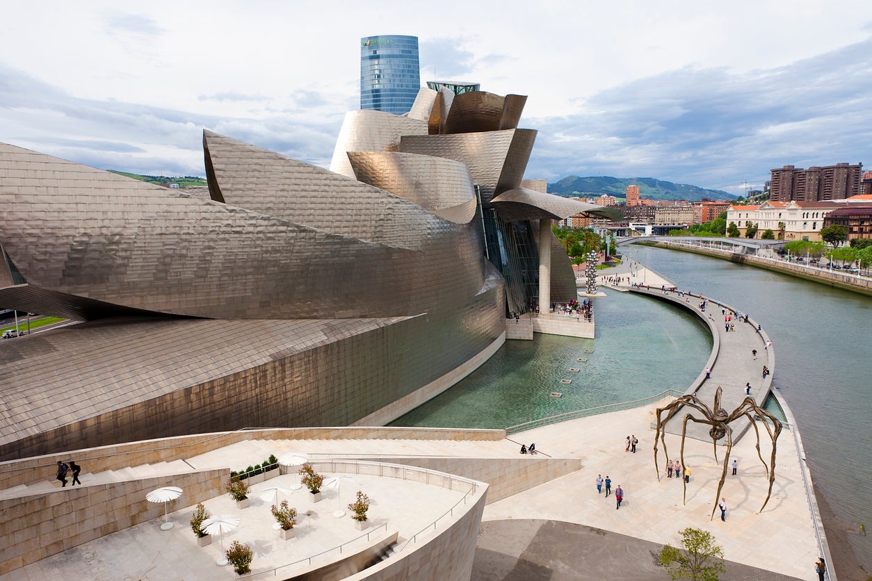 The Guggenheim in Bilbao turns 20 this month (Getty)