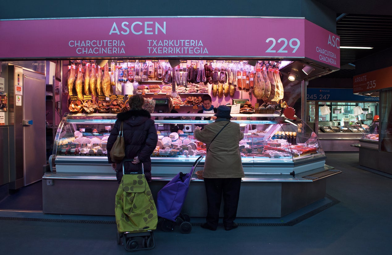 Mercado de la Ribera is an art deco food hall (Getty)