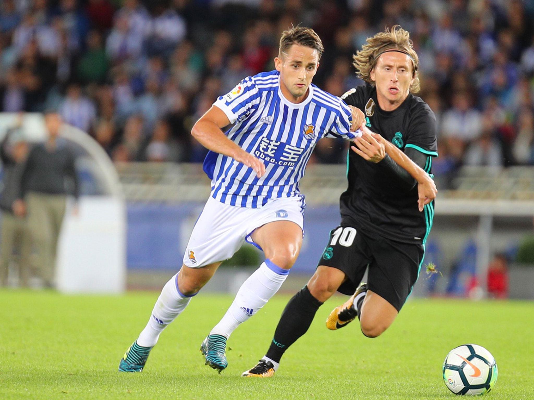 Januzaj in action against Real Madrid