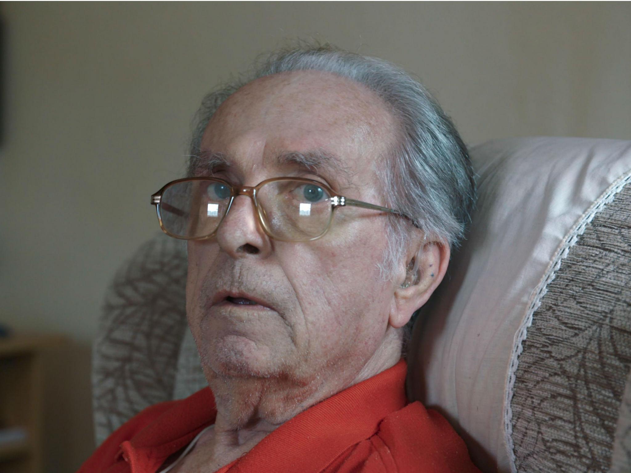 Alan (pictured) invited director Steven Eastwood to be with him before and after he died, for the film 'Island'