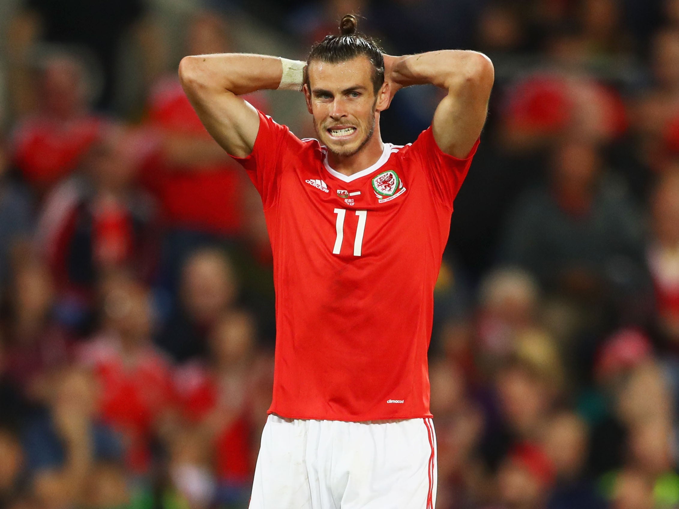 &#13;
Bale has a calf strain and will miss both of Wales' games &#13;