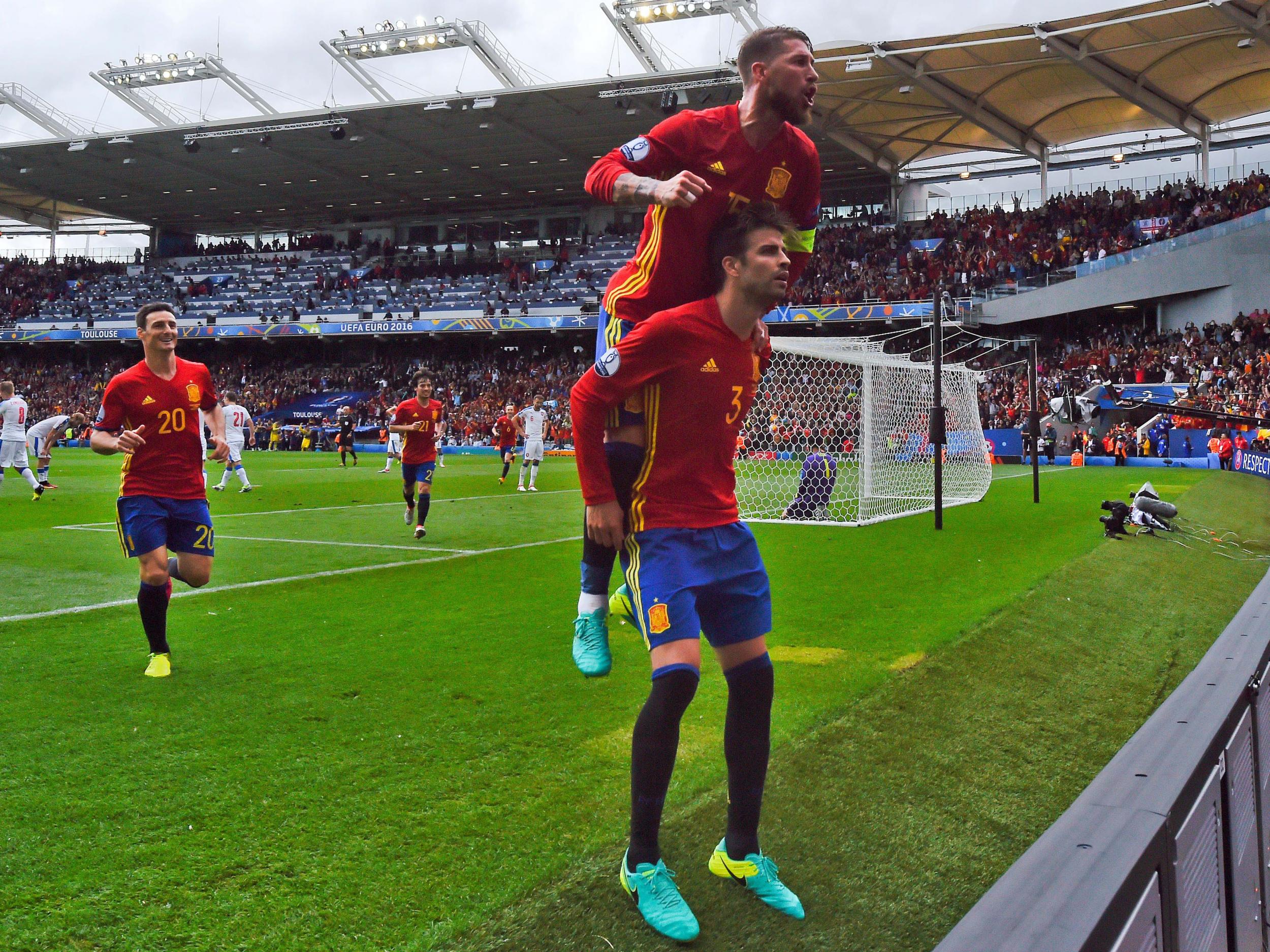 Pique and Ramos have always had a strong rivalry