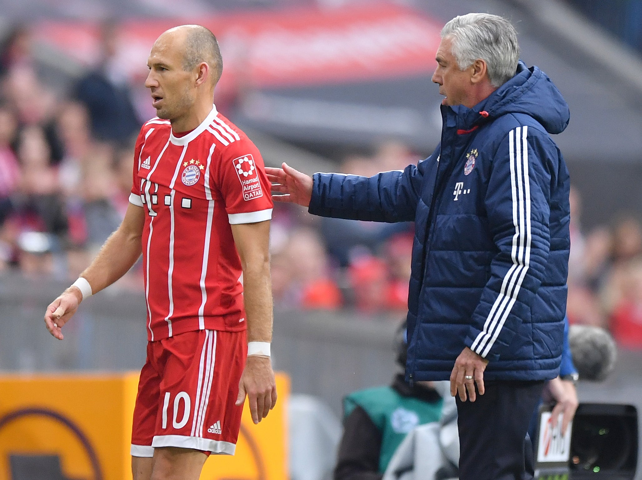 Ancelotti was sacked as Bayern Munich manager last week