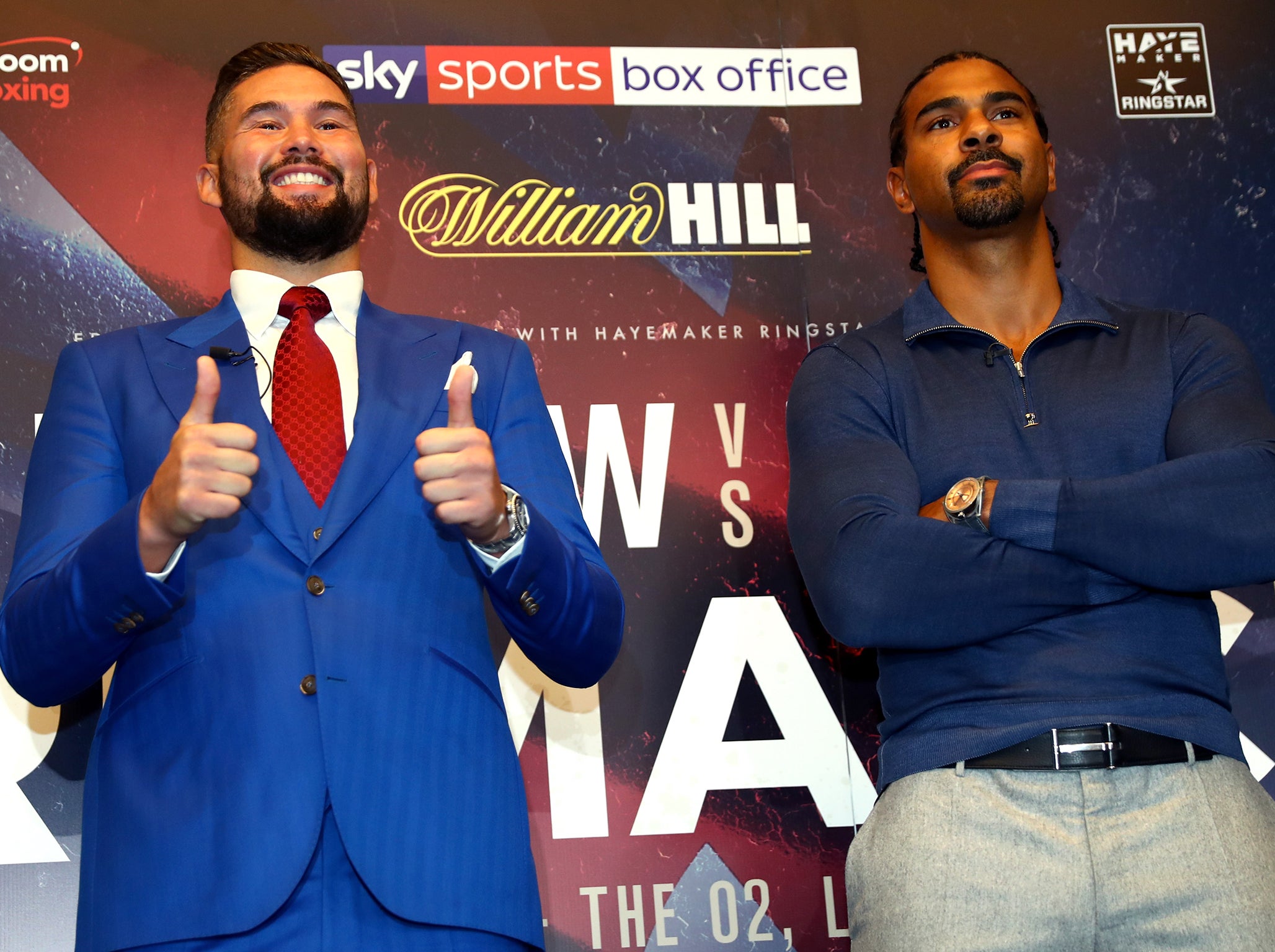 Bellew won their first fight in the eleventh round