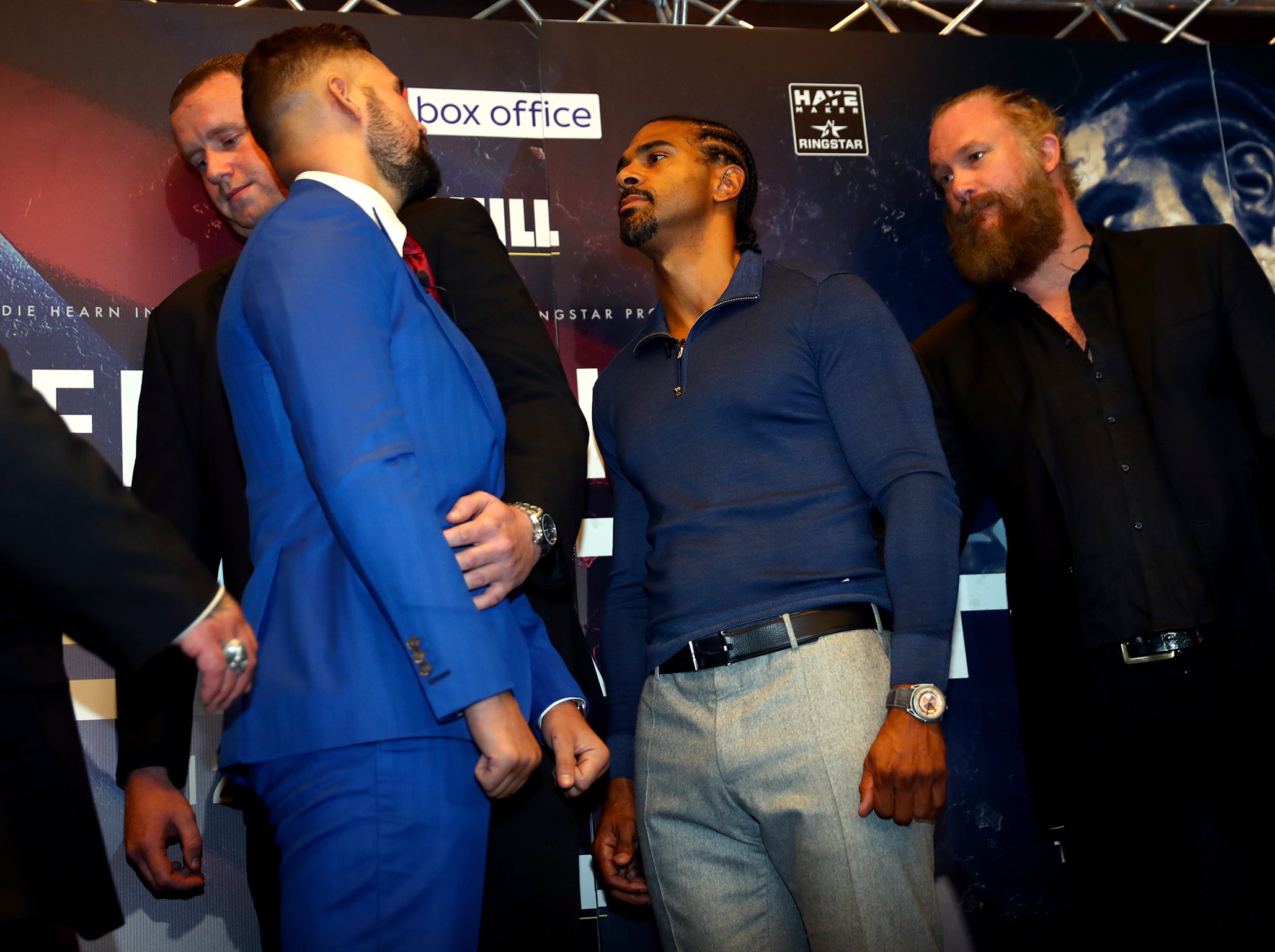 The pair will fight for a second time on December 17