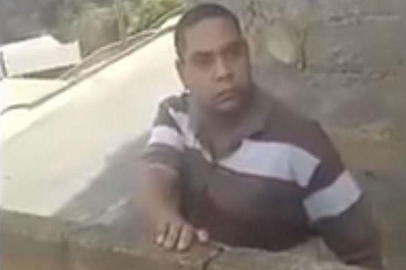 The woman filmed her neighbour shooting him