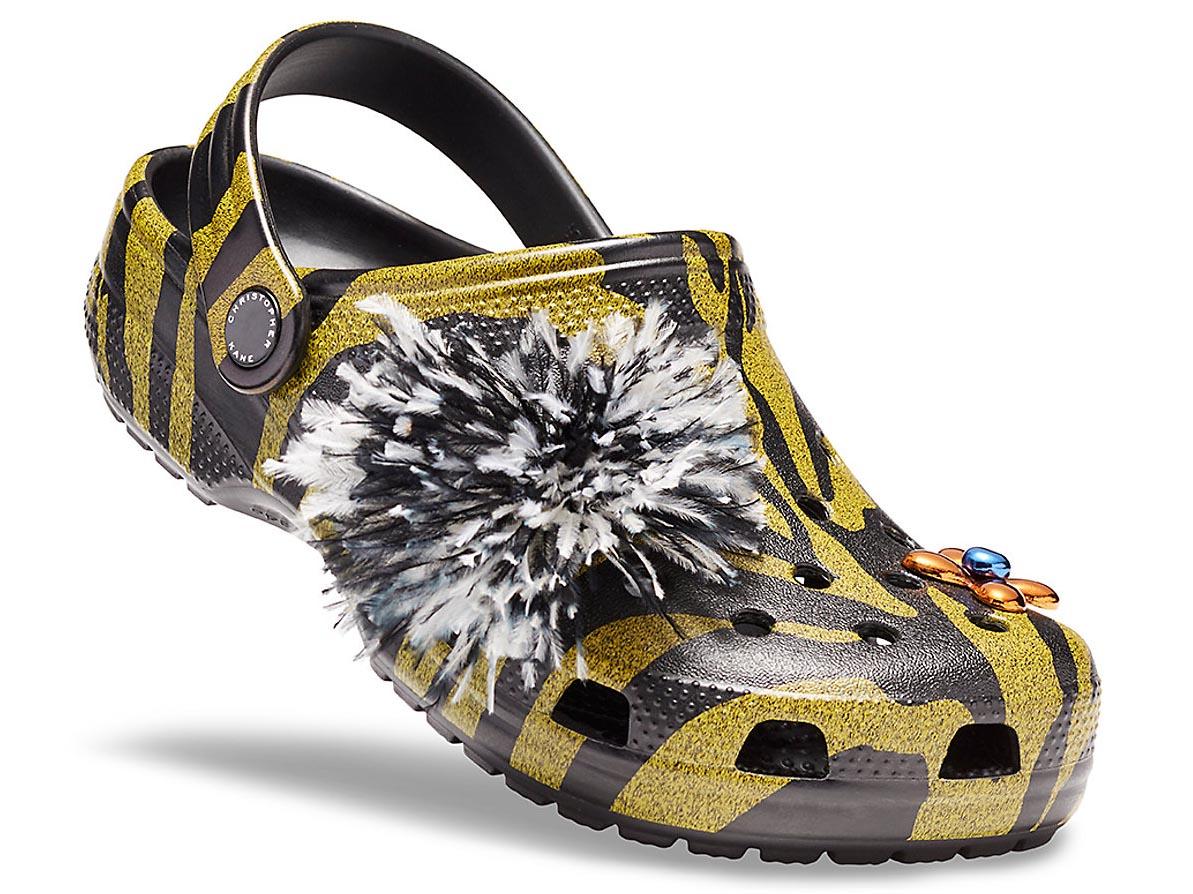 Christopher Kane x Crocs, Honey Tiger Clogs, £64.99, Crocs