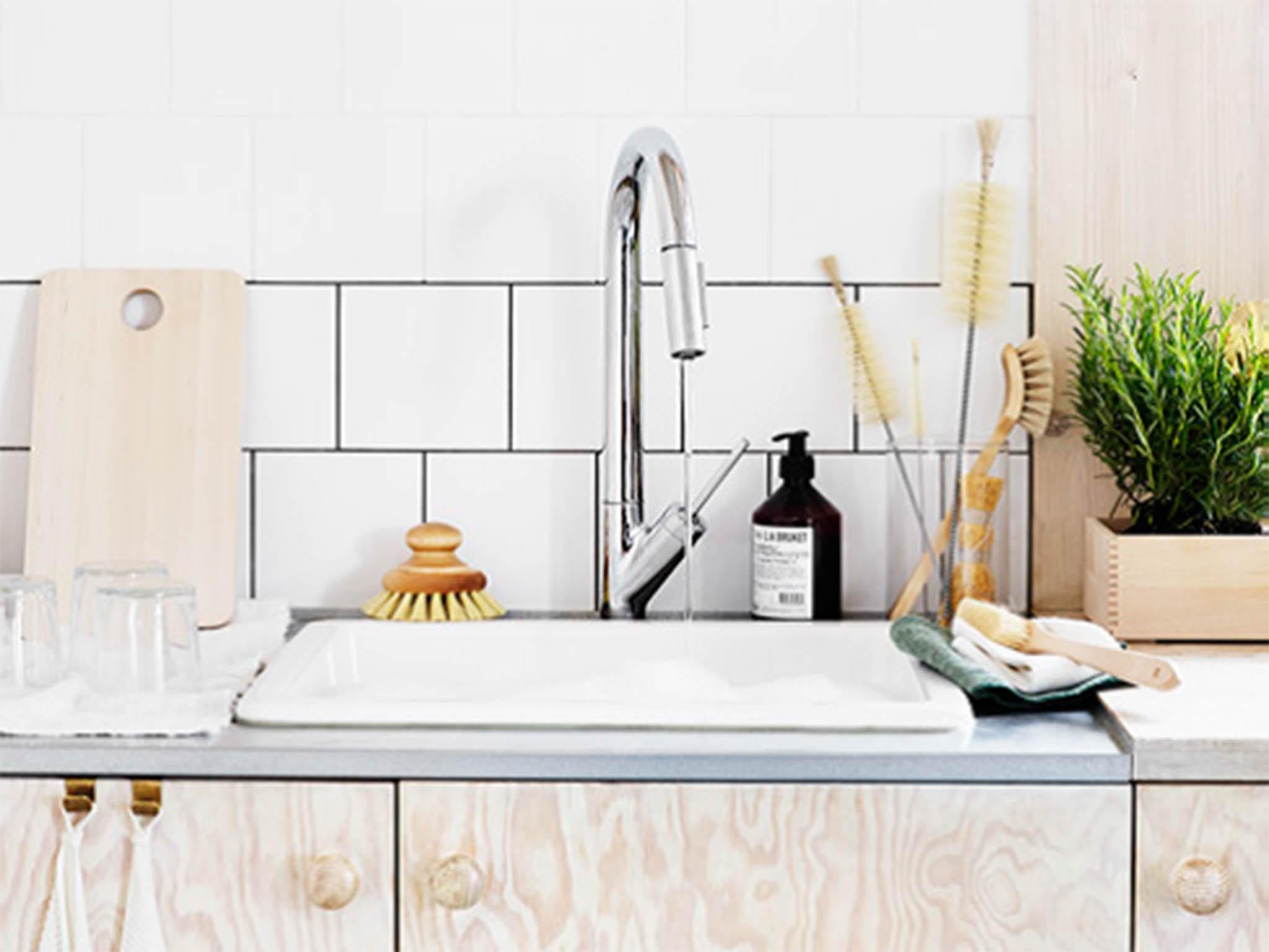 Scandi clean: brushes from Swedish company Iris Hantverk