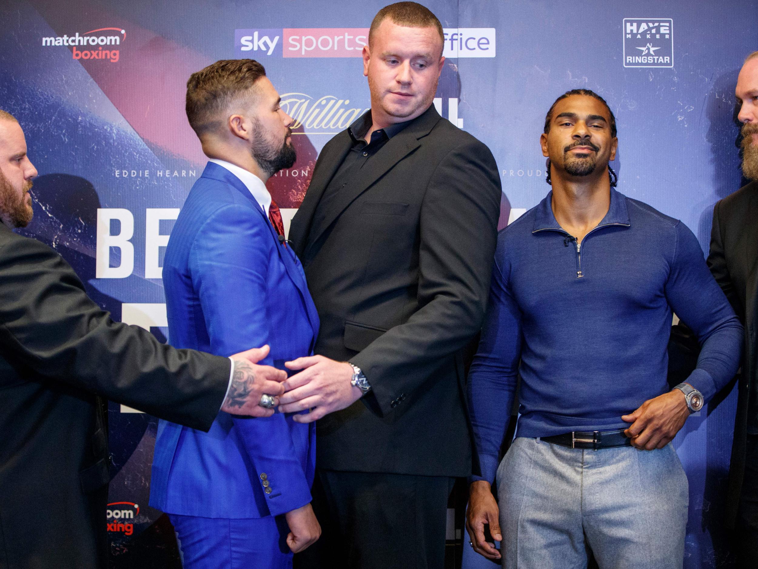 Haye questioned Bellew's motivation for the fight