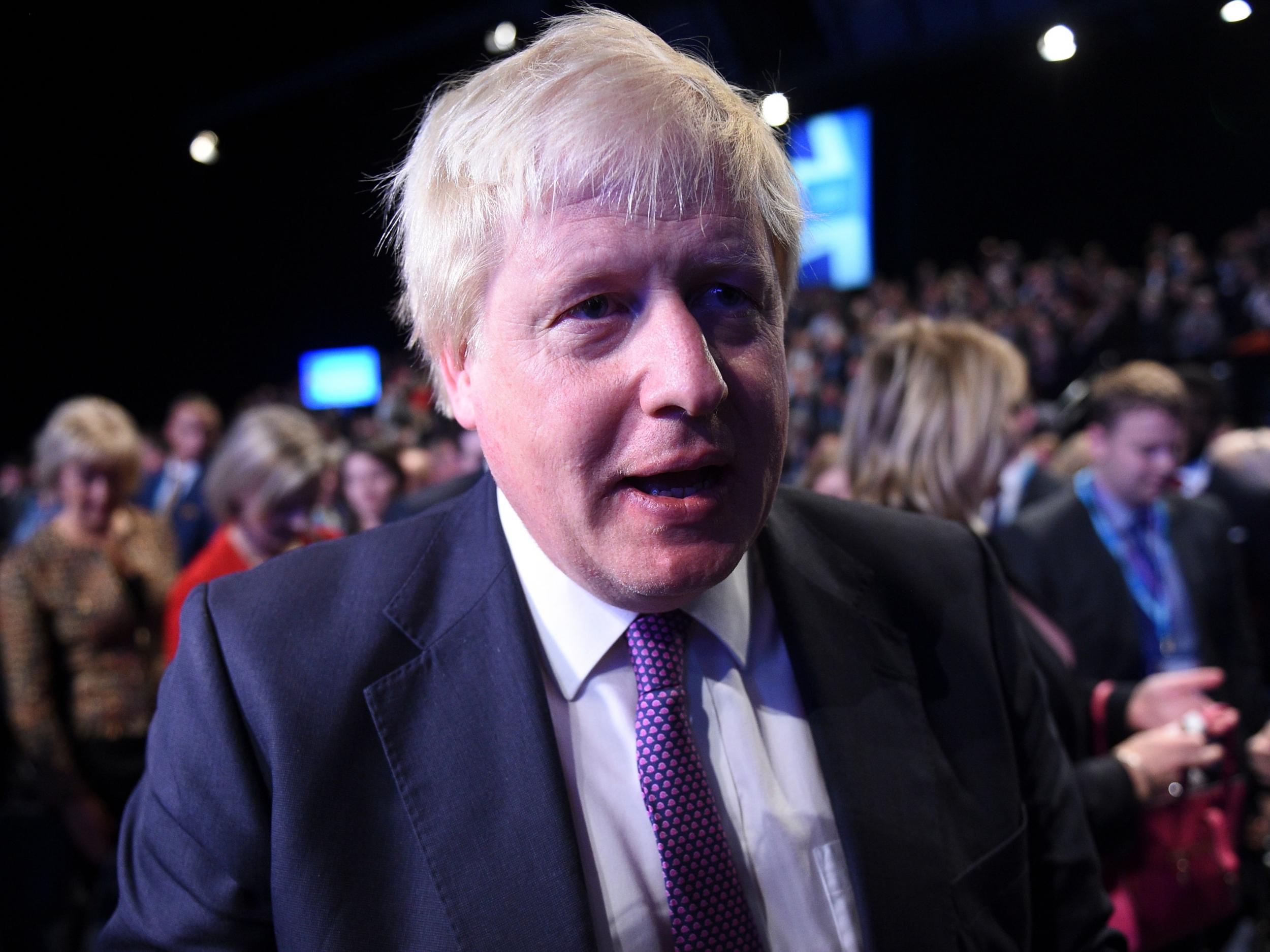 Cabinet colleagues also slammed Boris Johnson over the 'unacceptable' remarks