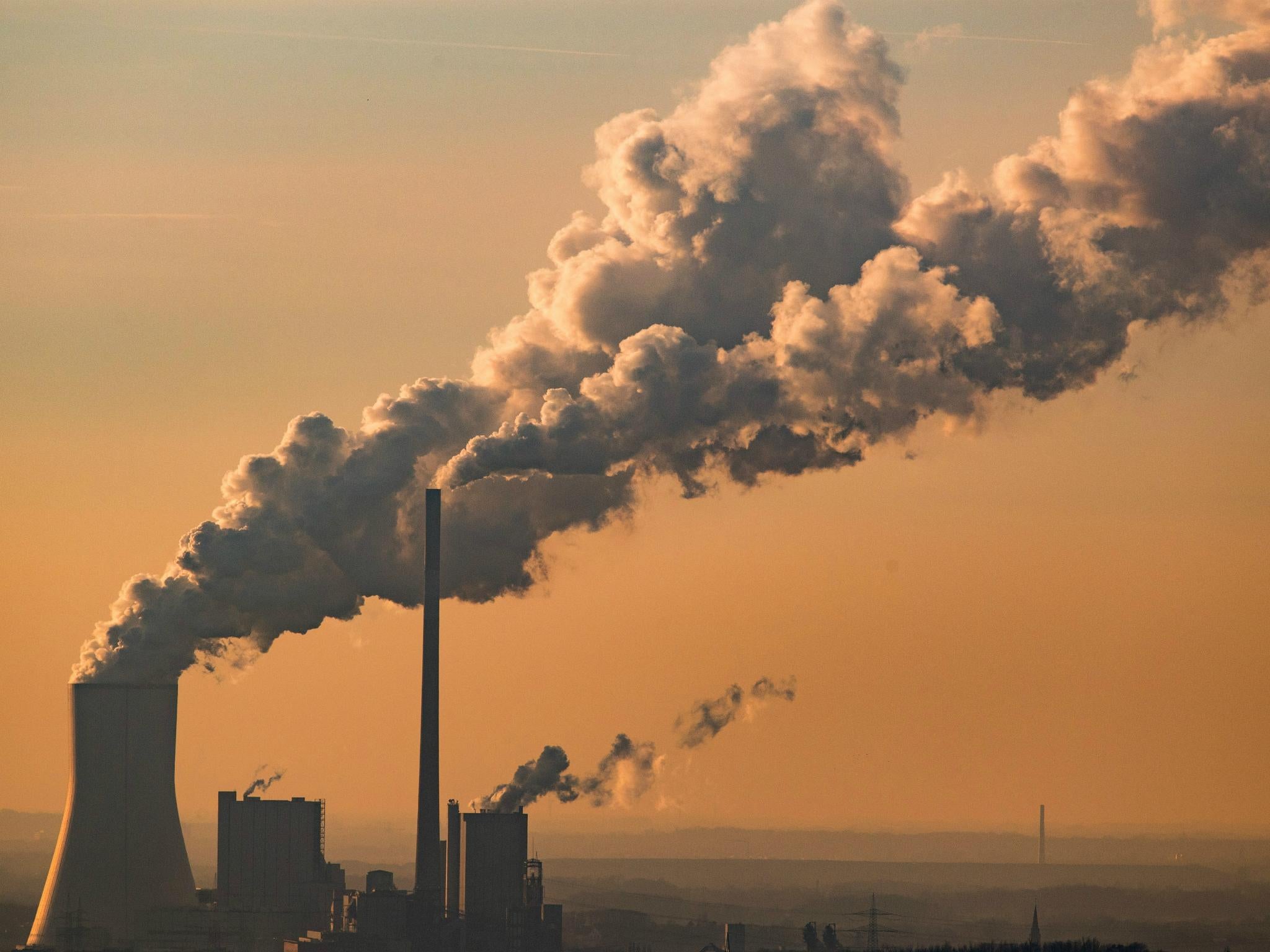 Power plants account for almost 40 per cent of US carbon emissions.