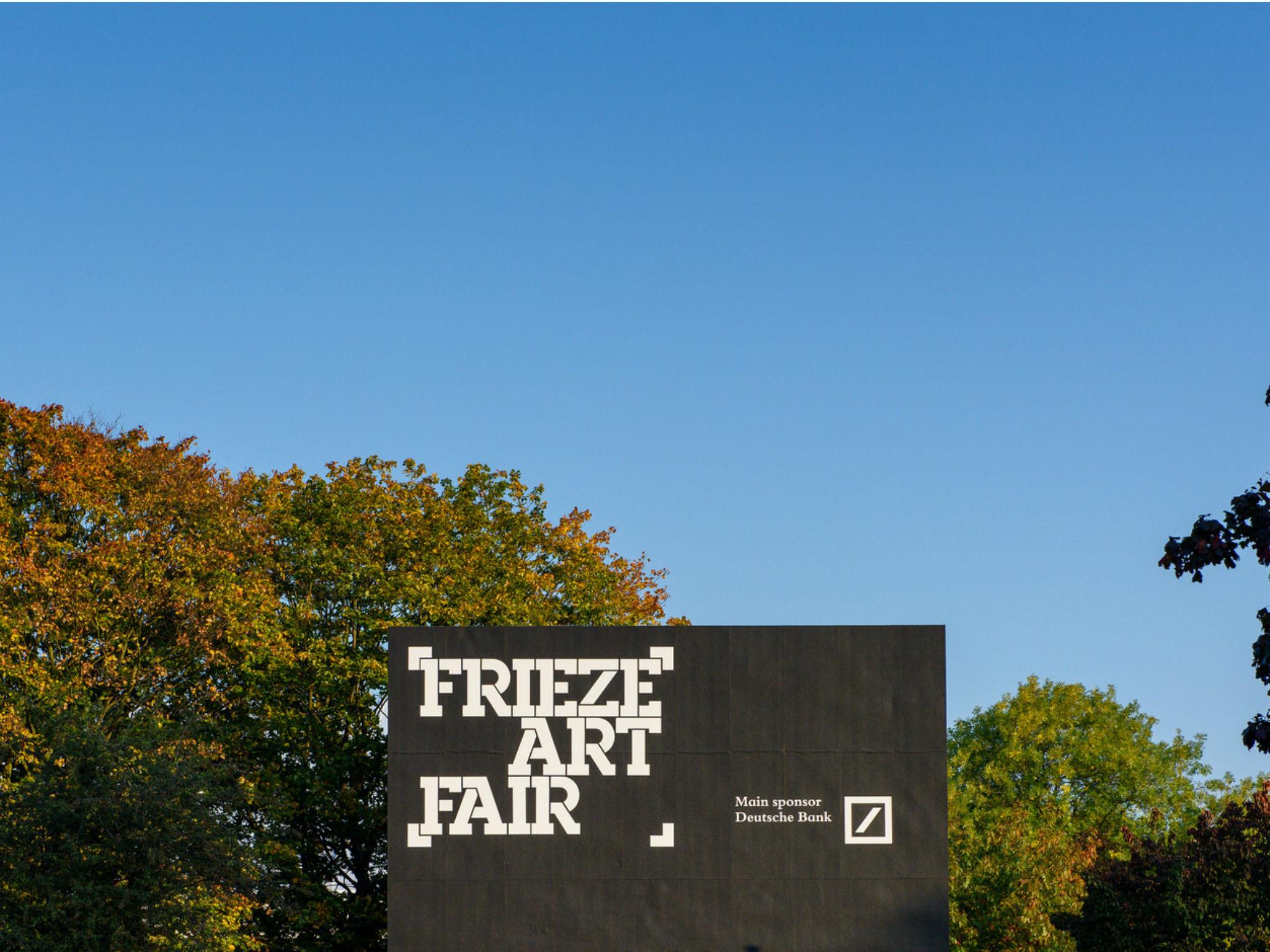 Frieze Art Fair is in full swing in London's Regent’s Park for those who enjoy strutting up and down