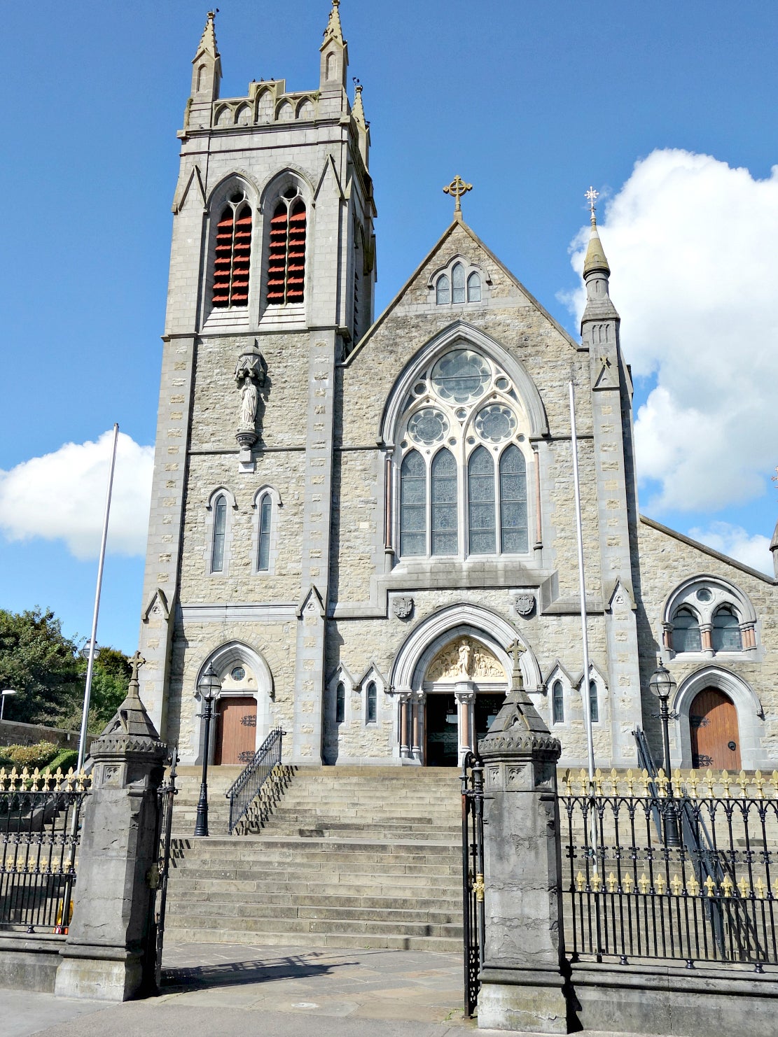 St Mary’s Church in Carrick-on-Shannon, the largest town in county Leitrim,